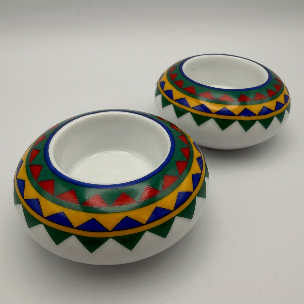 Arzberg Teelichthalter Set I 2-teilig I Weißporzellan I Klassisches Design I 8 cm Arzberg
