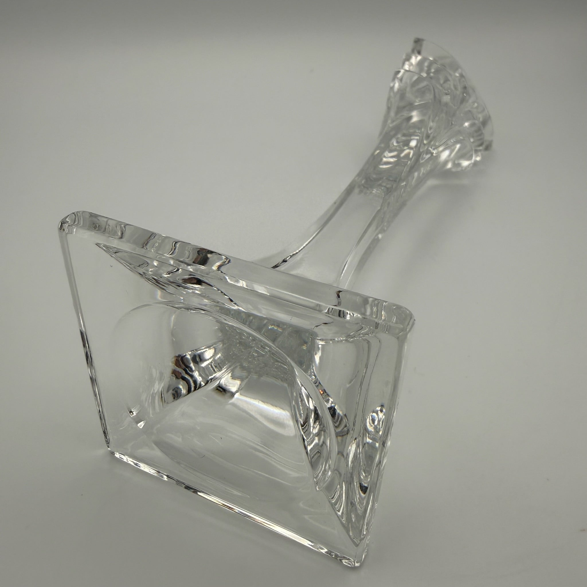 Original Nachtmann Kerzenständer Kristall Kristallleuchter Säule 20,5cm Nachtmann