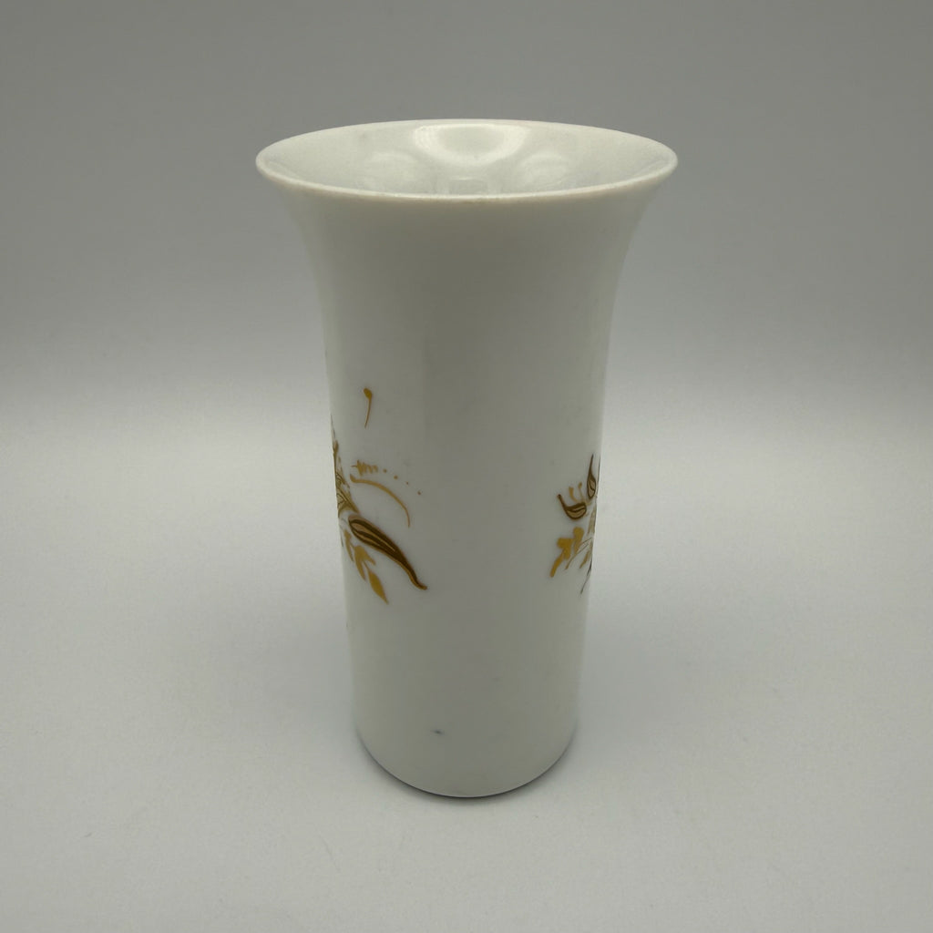 Rosenthal studio-linie Minivase I Design Bjørn Wiinblad I Dekor Romanze in Gold I Vintage 10 cm Rosenthal