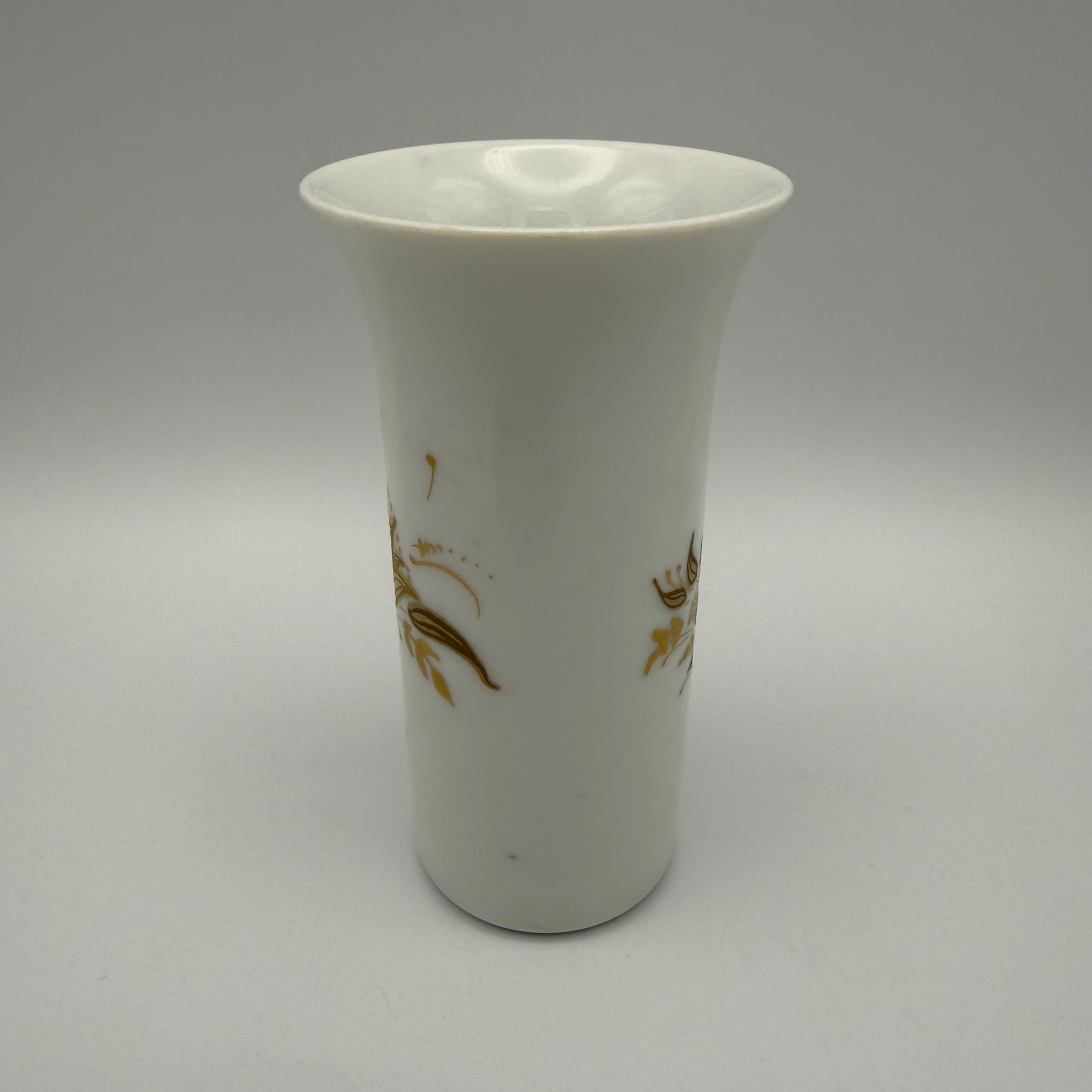 Rosenthal studio-linie Minivase I Design Bjørn Wiinblad I Dekor Romanze in Gold I Vintage 10 cm Rosenthal