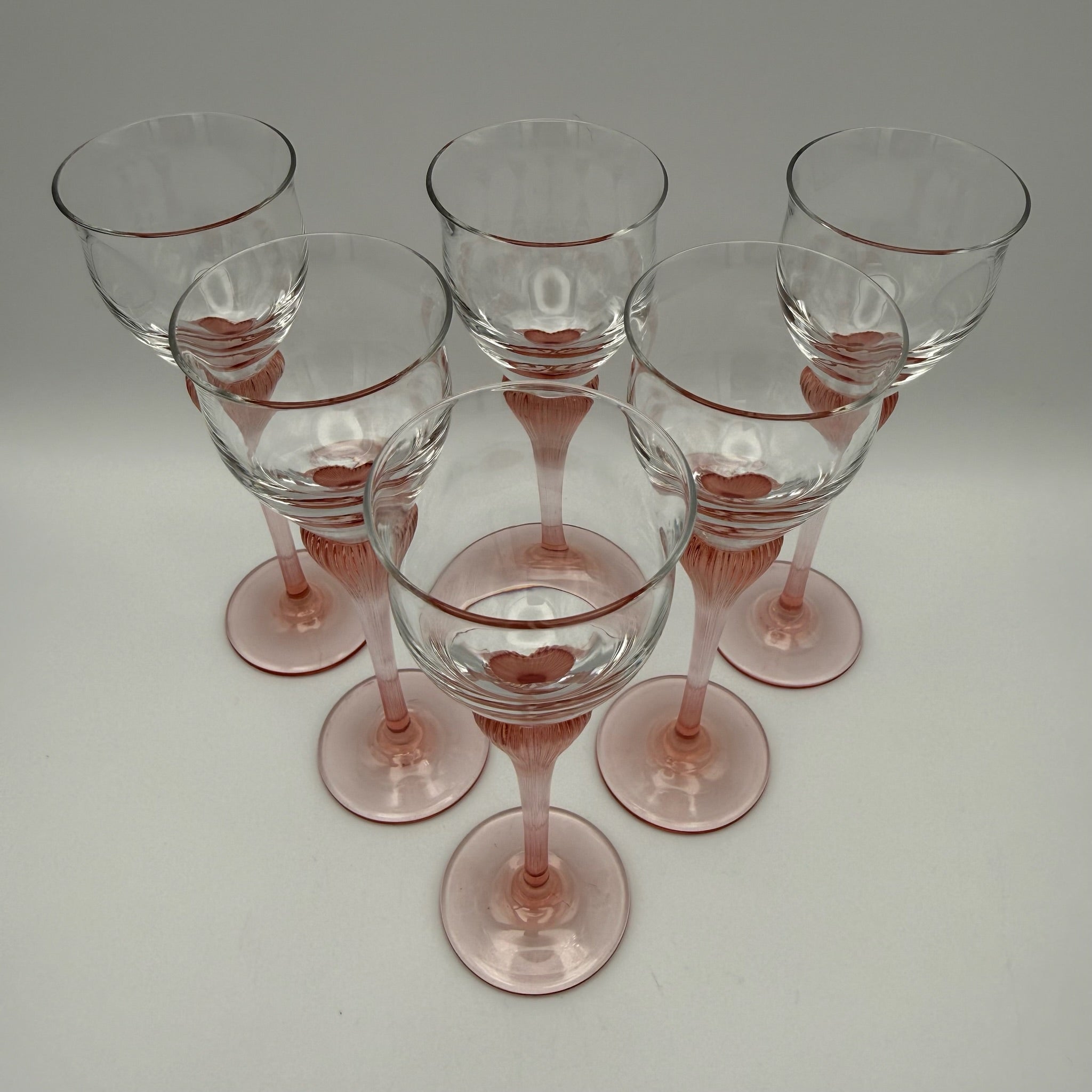 6er Set Spiegelau Klingenbrunn Likörgläser I Serie Antigone (Junge Linie) I Phantasie Pink I Vintage 15,5 cm Spiegelau