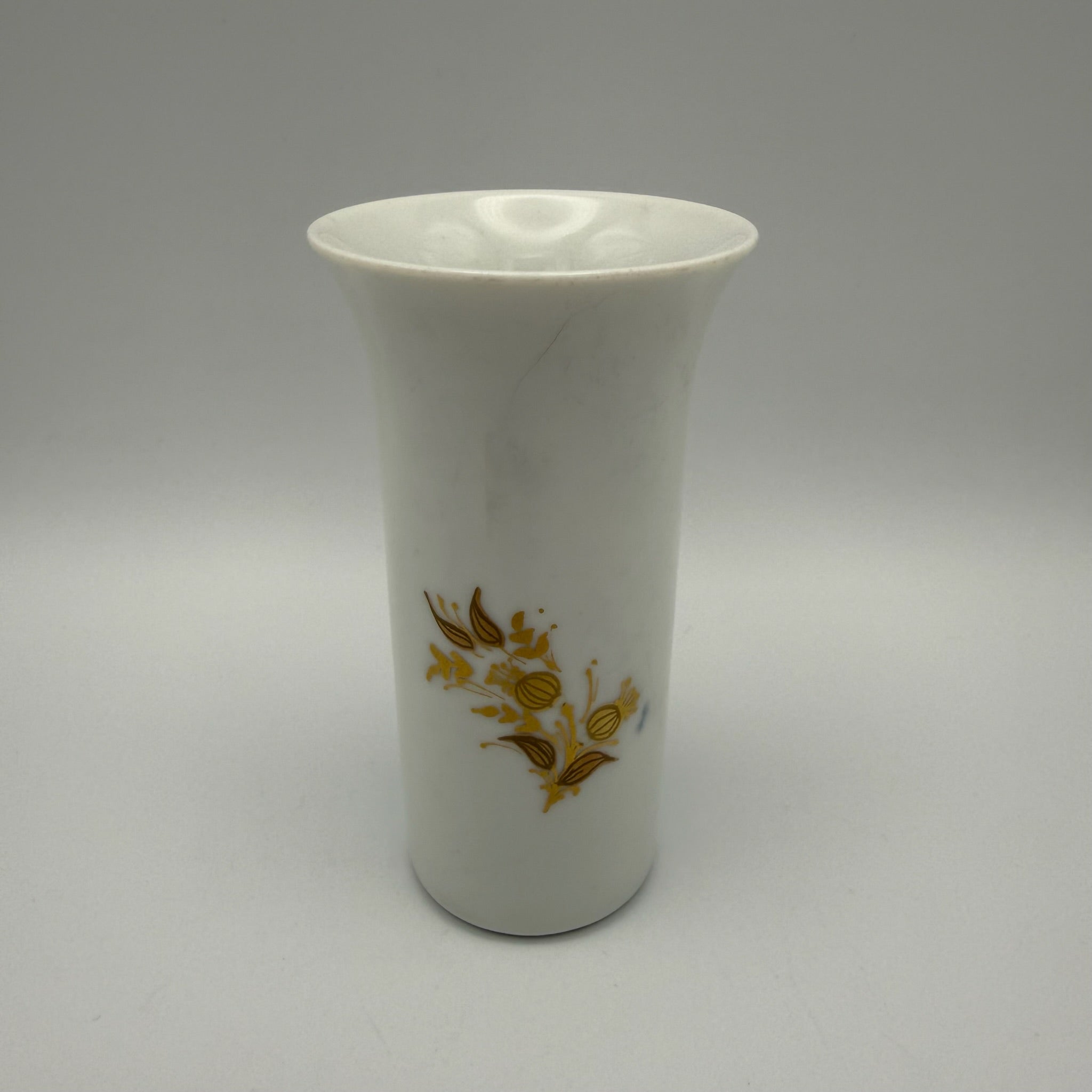 Rosenthal studio-linie Minivase I Design Bjørn Wiinblad I Dekor Romanze in Gold I Vintage 10 cm Rosenthal