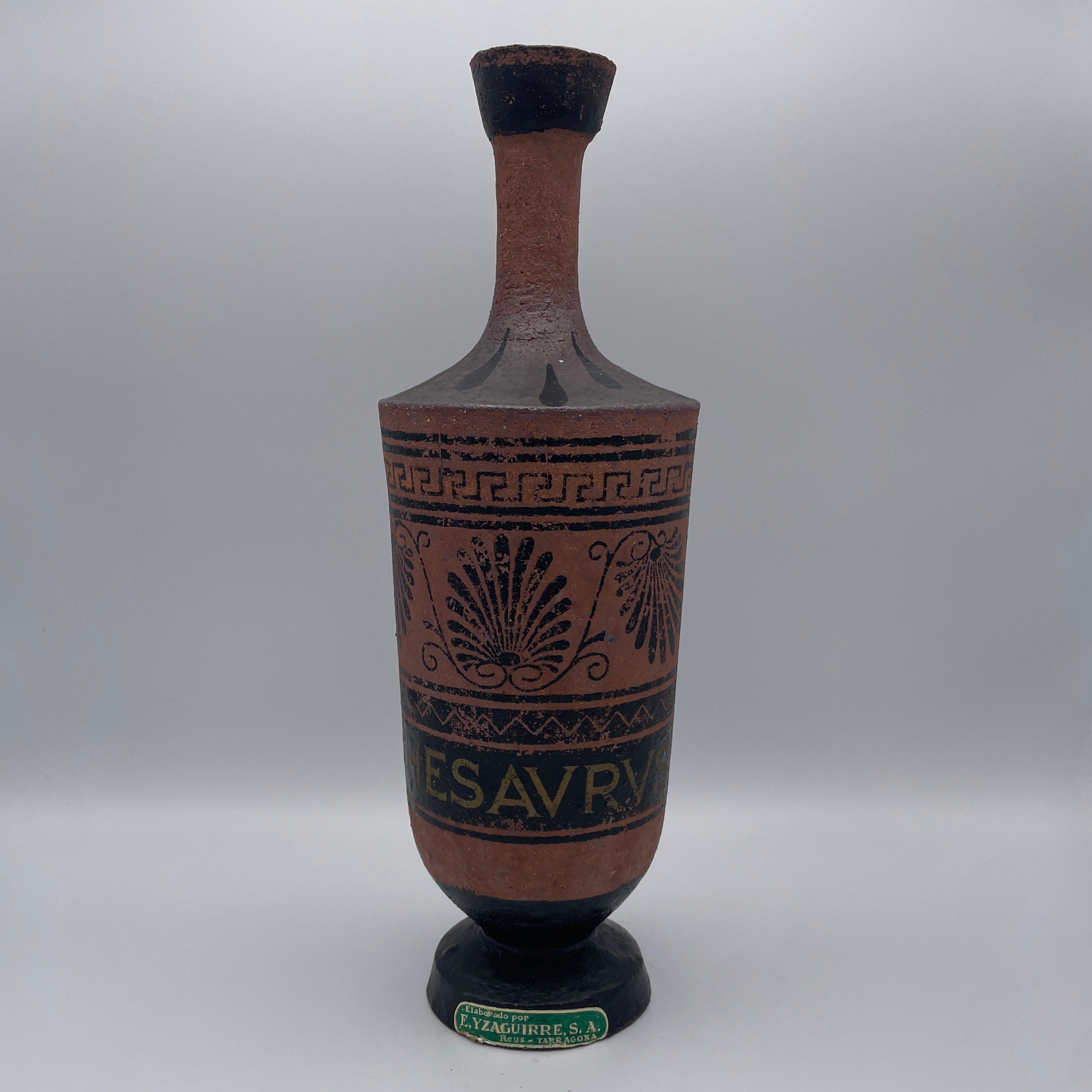 Yzaguirre Tarragona Thesaurus Ton Kanne Flasche Wermut Spanien Vintage 1970 Showroom Ansbach