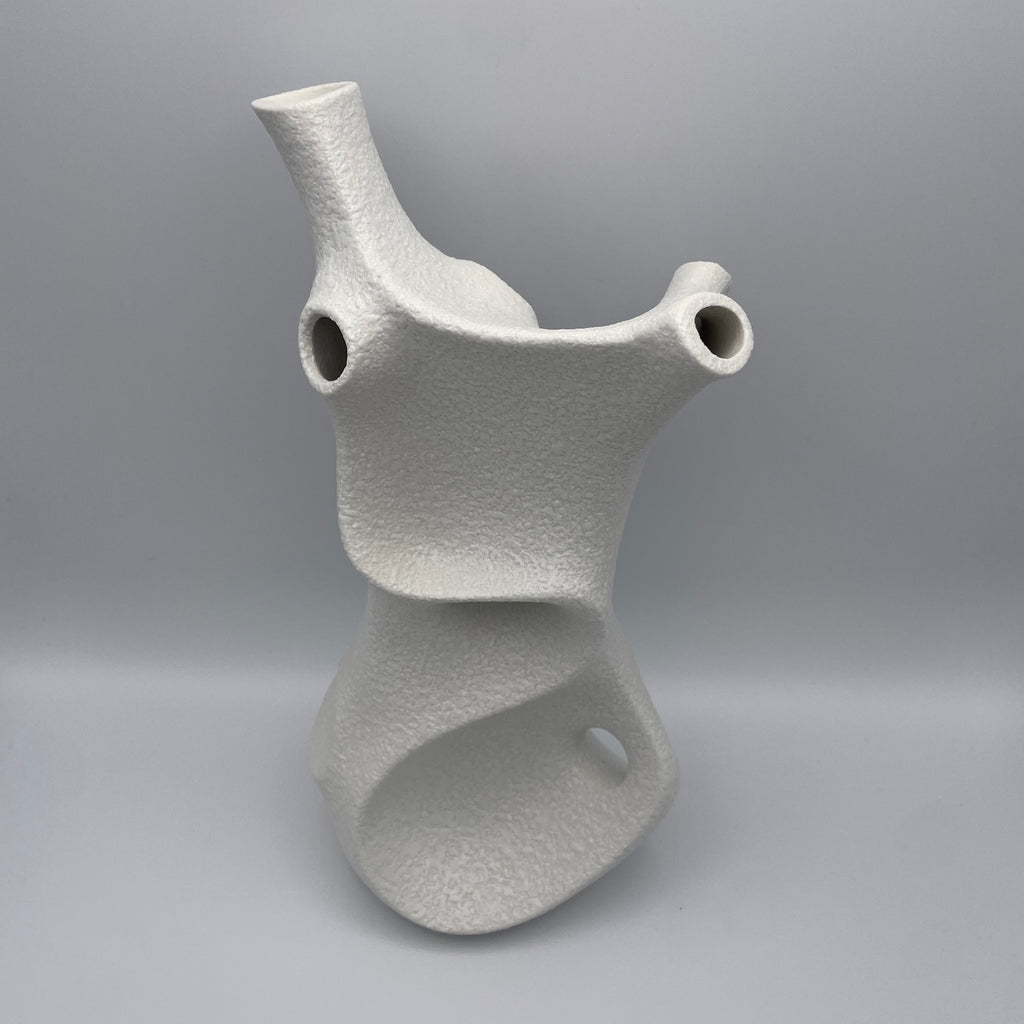 Sgrafo Modern Vase Peter Mueller Porzellan Keramik Vintage 1970 Space Age Sgrafo Modern