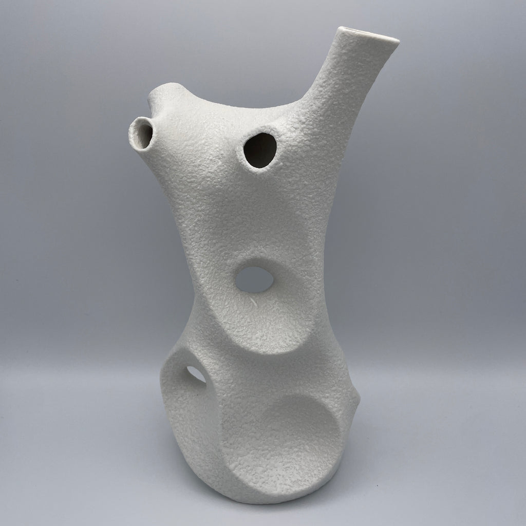 Sgrafo Modern Vase Peter Mueller Porzellan Keramik Vintage 1970 Space Age Sgrafo Modern