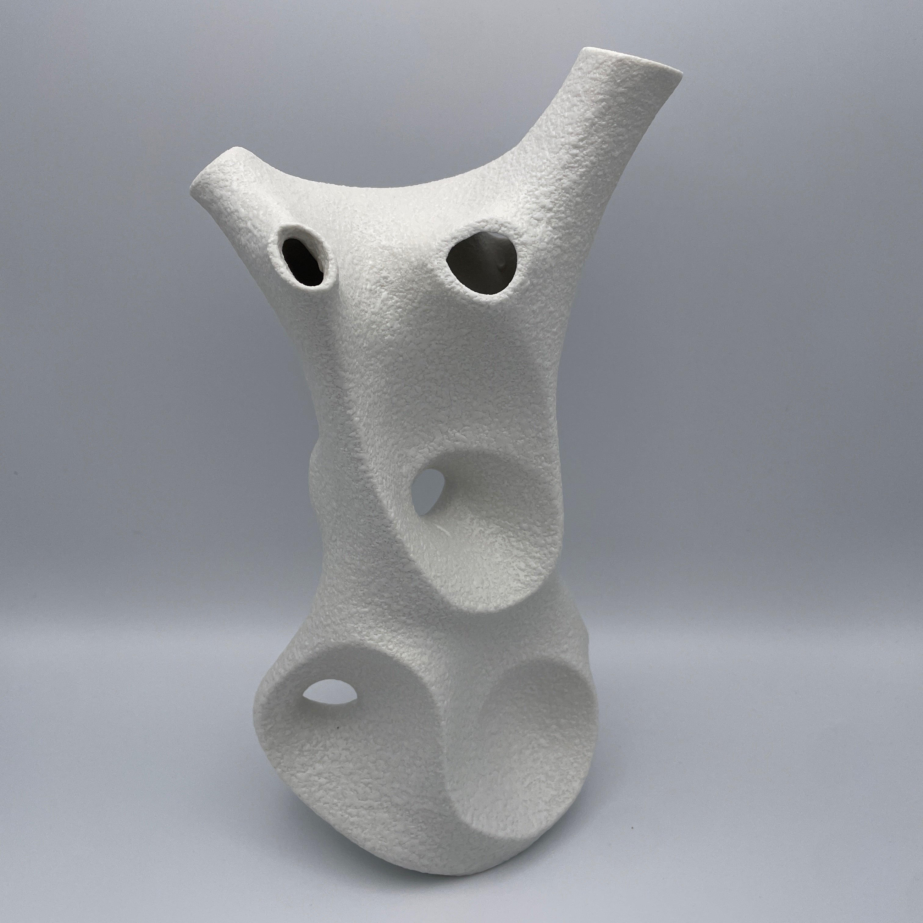 Sgrafo Modern Vase Peter Mueller Porzellan Keramik Vintage 1970 Space Age Sgrafo Modern