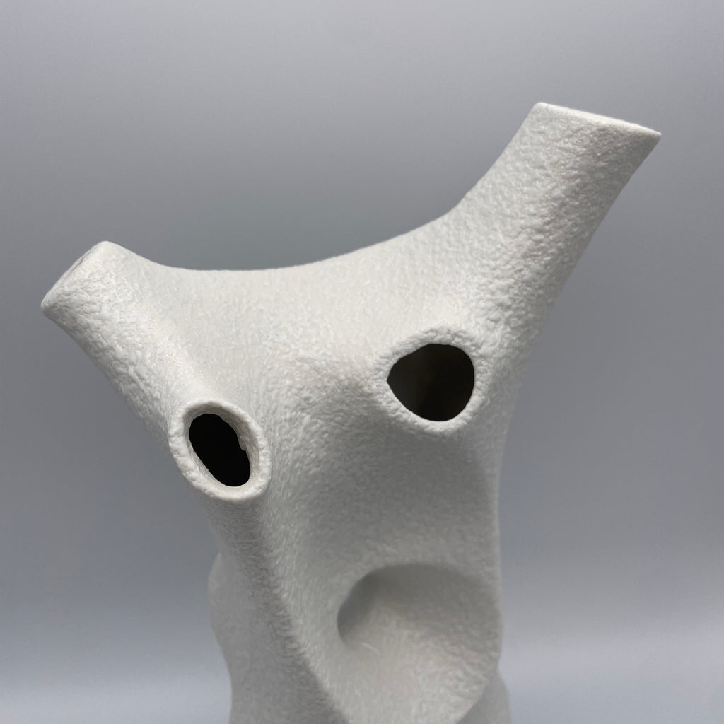 Sgrafo Modern Vase Peter Mueller Porzellan Keramik Vintage 1970 Space Age Sgrafo Modern