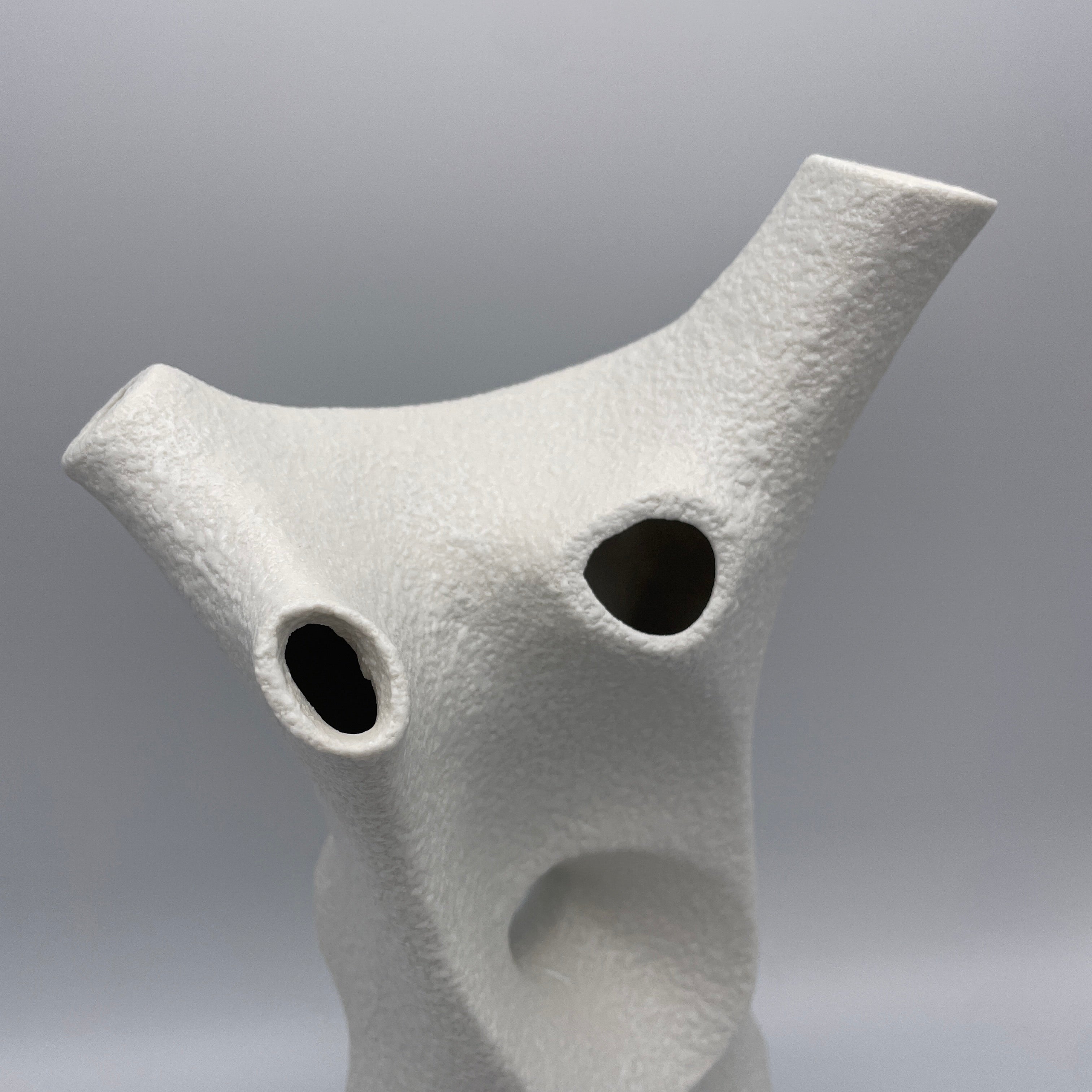 Sgrafo Modern Vase Peter Mueller Porzellan Keramik Vintage 1970 Space Age Sgrafo Modern