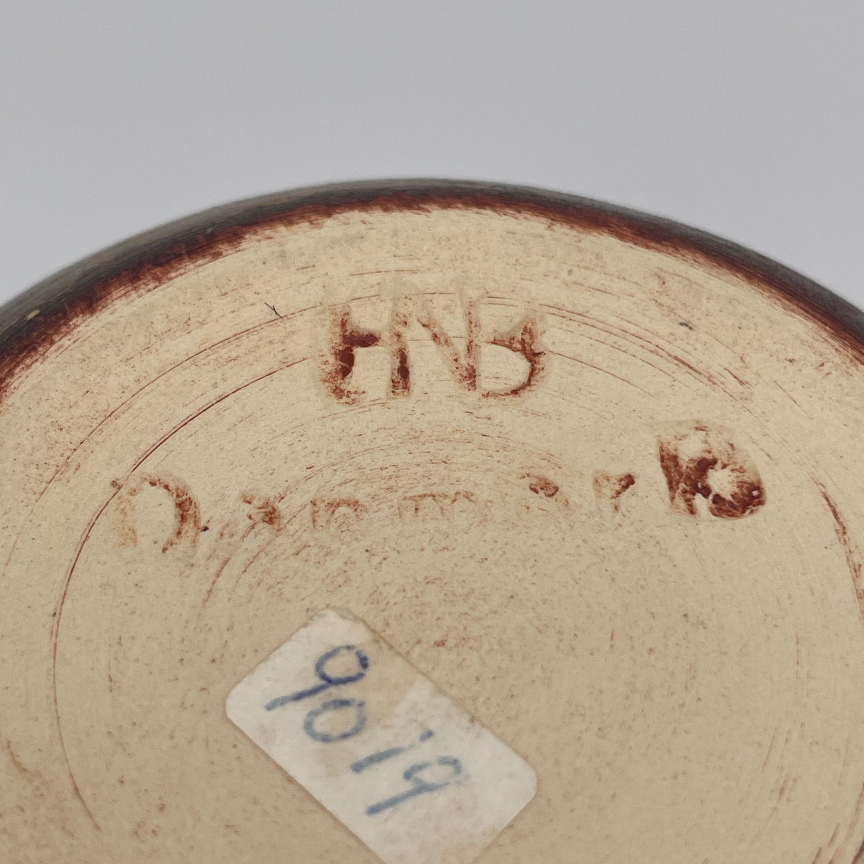 Hans Nielsen Buch HNB Daenemark Steckvase Keramik Brutalismus Vintage 1970 Hans Nielsen Buch