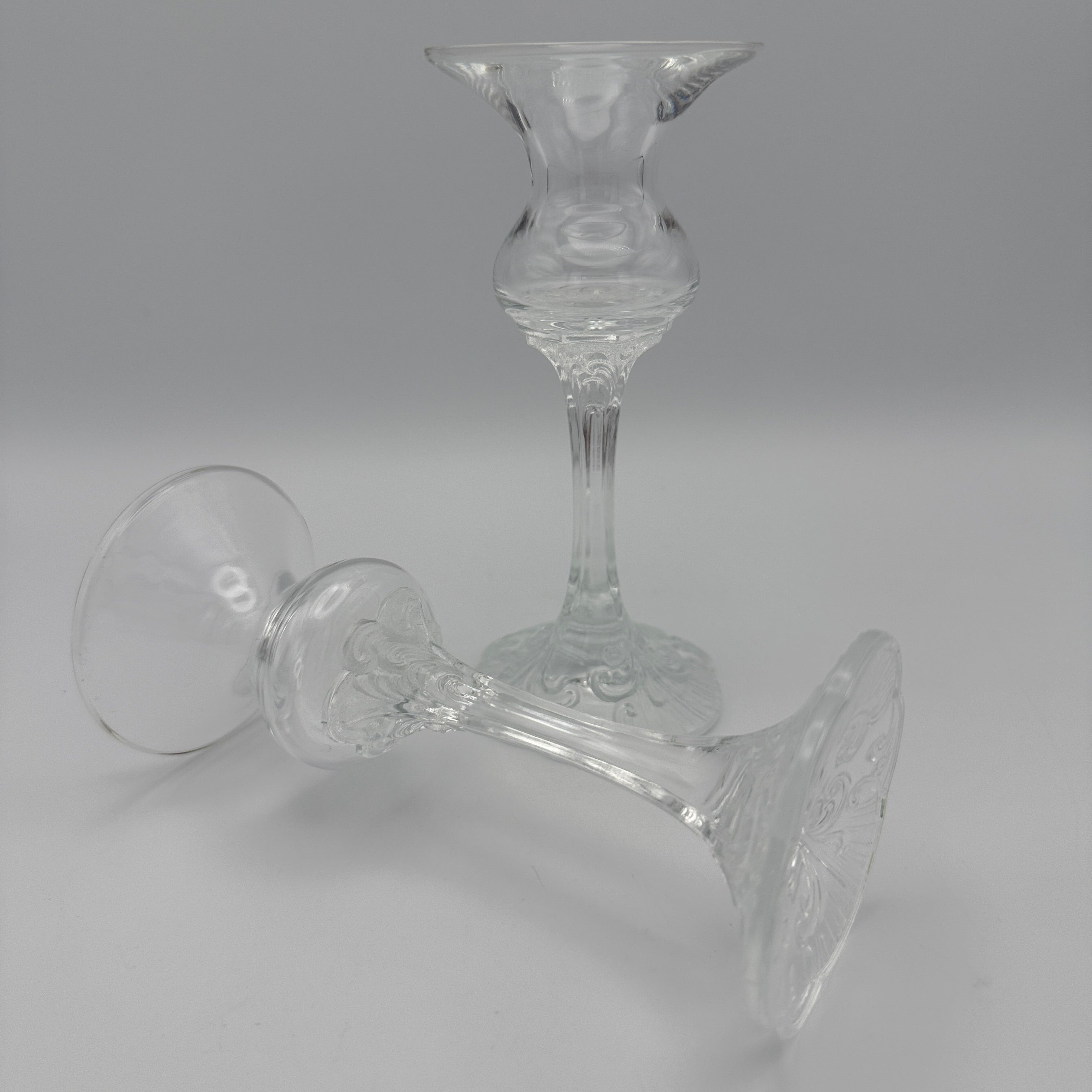 2 Rosenthal Classic Rose Collection Likörgläser Kristallglas 15,5 cm Germany Set Showroom Ansbach