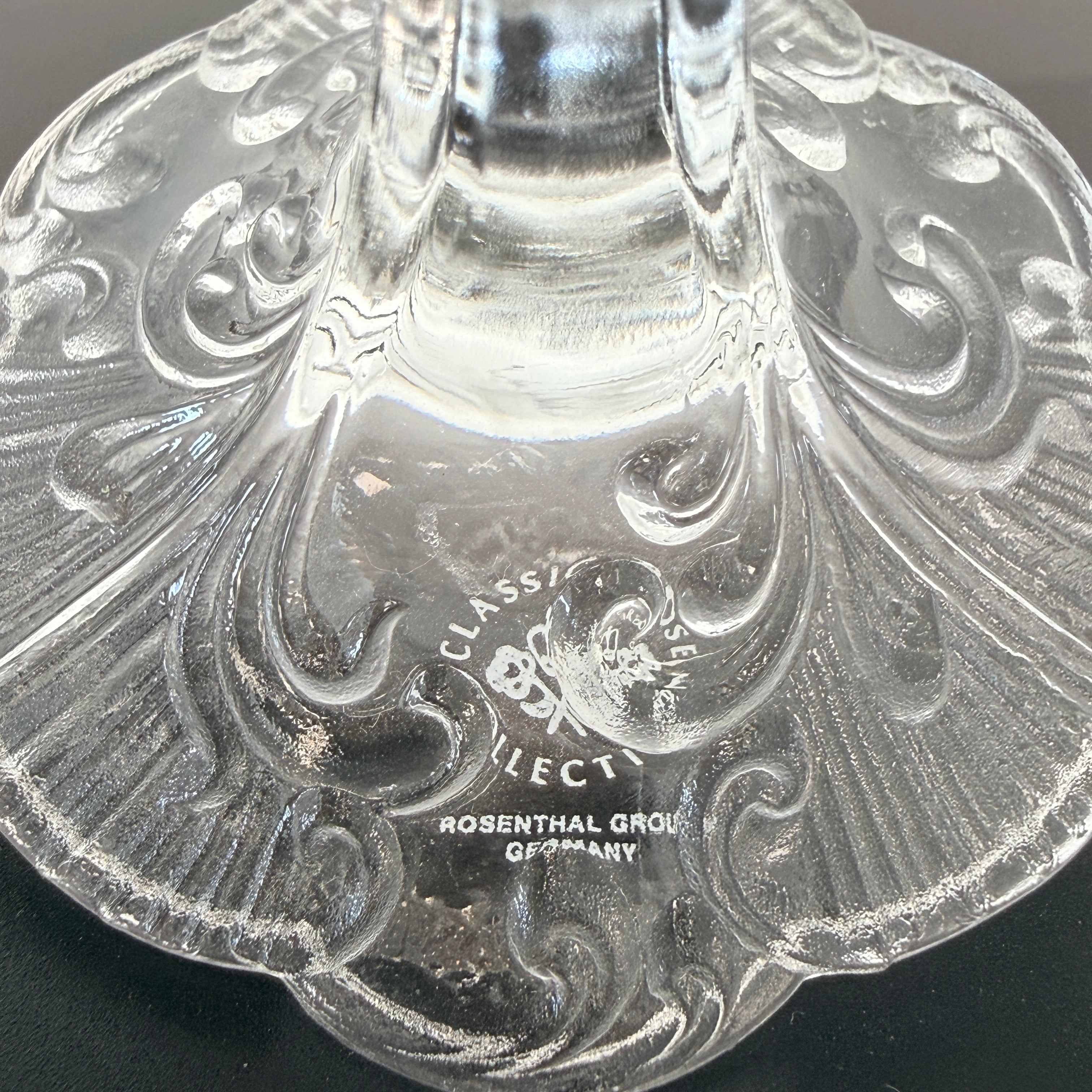 2 Rosenthal Classic Rose Collection Likörgläser Kristallglas 15,5 cm Germany Set Showroom Ansbach