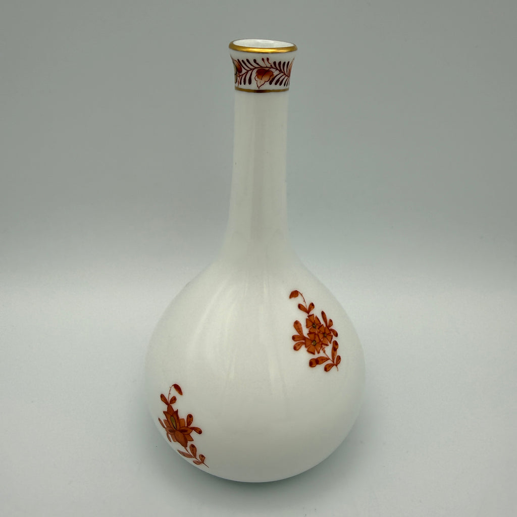 Herend Hungary Apponyi Orange AOG Miniaturvase 7105 handbemalt Porzellan 12,6 cm Showroom Ansbach