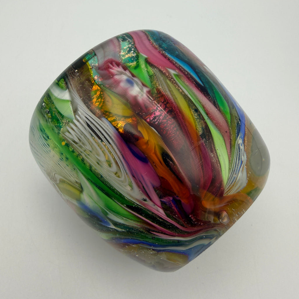 Dino Martens für Aureliano Toso I Tutti Frutti Murano Glasvase I 5,7 cm Dino Martens