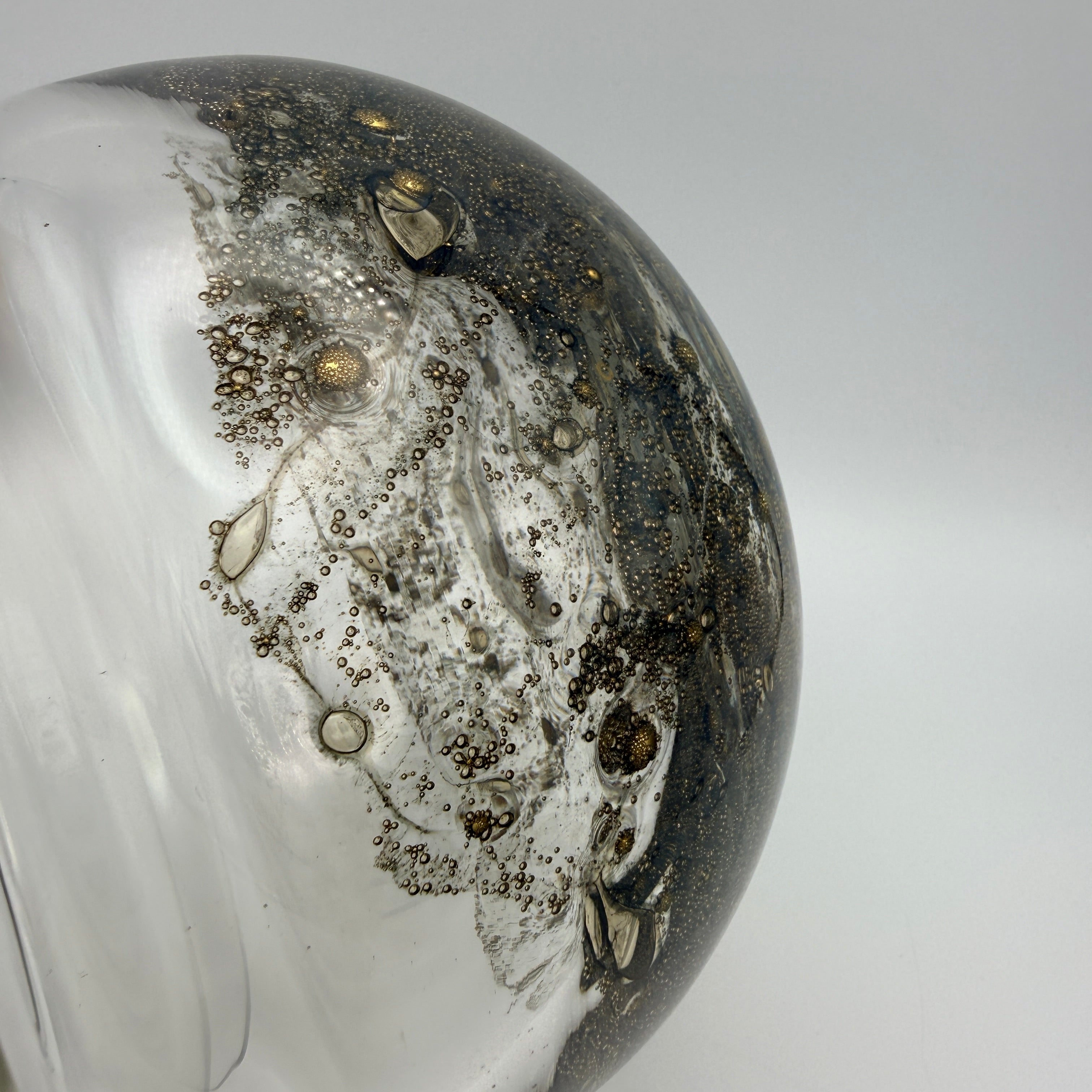 Peill & Putzler Glasvase I Serie Aurum Oxid-Gold I signiert Peill & Putzler