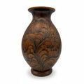W-Germany Keramikvase I Reliefdekor Vintage I WGP Showroom Ansbach