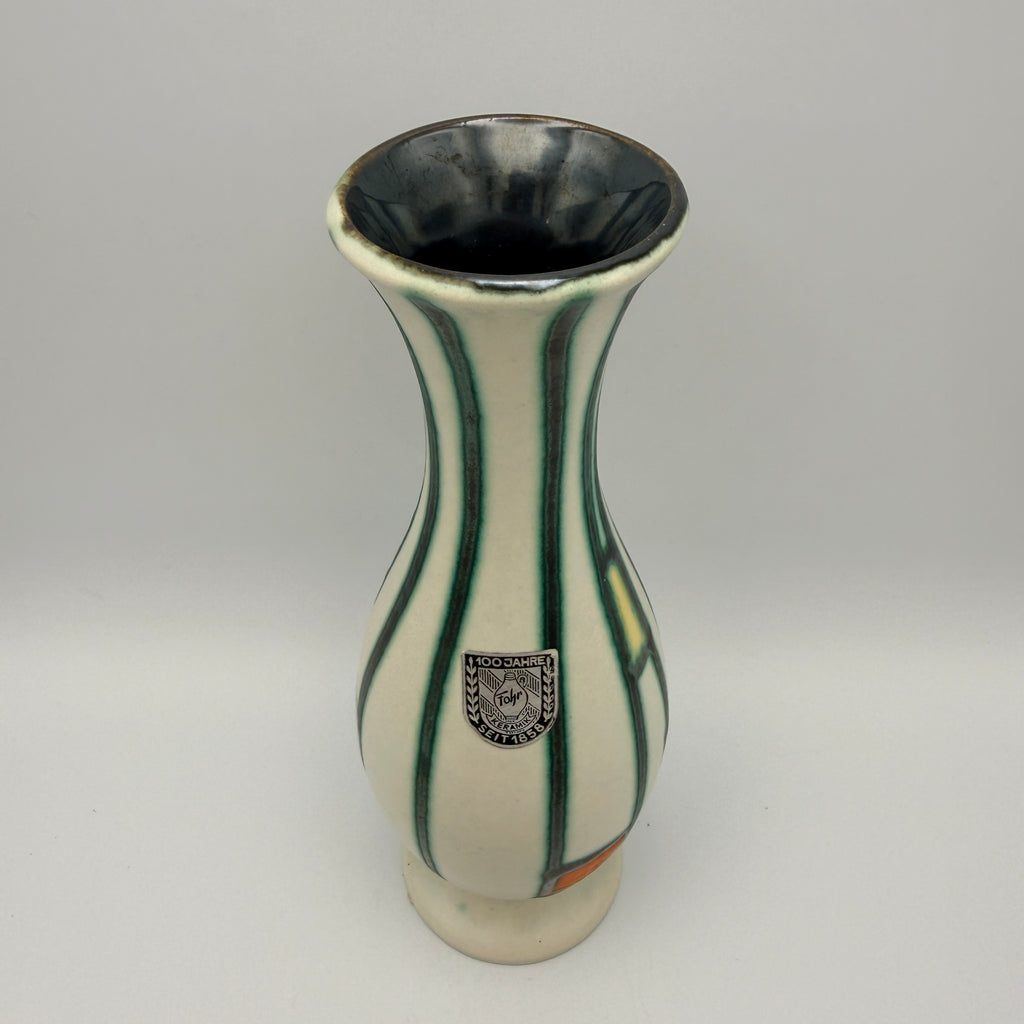 Fohr Keramik Vase - 100 Jahre  - 1958 WGP Mid Century Fohr Keramik