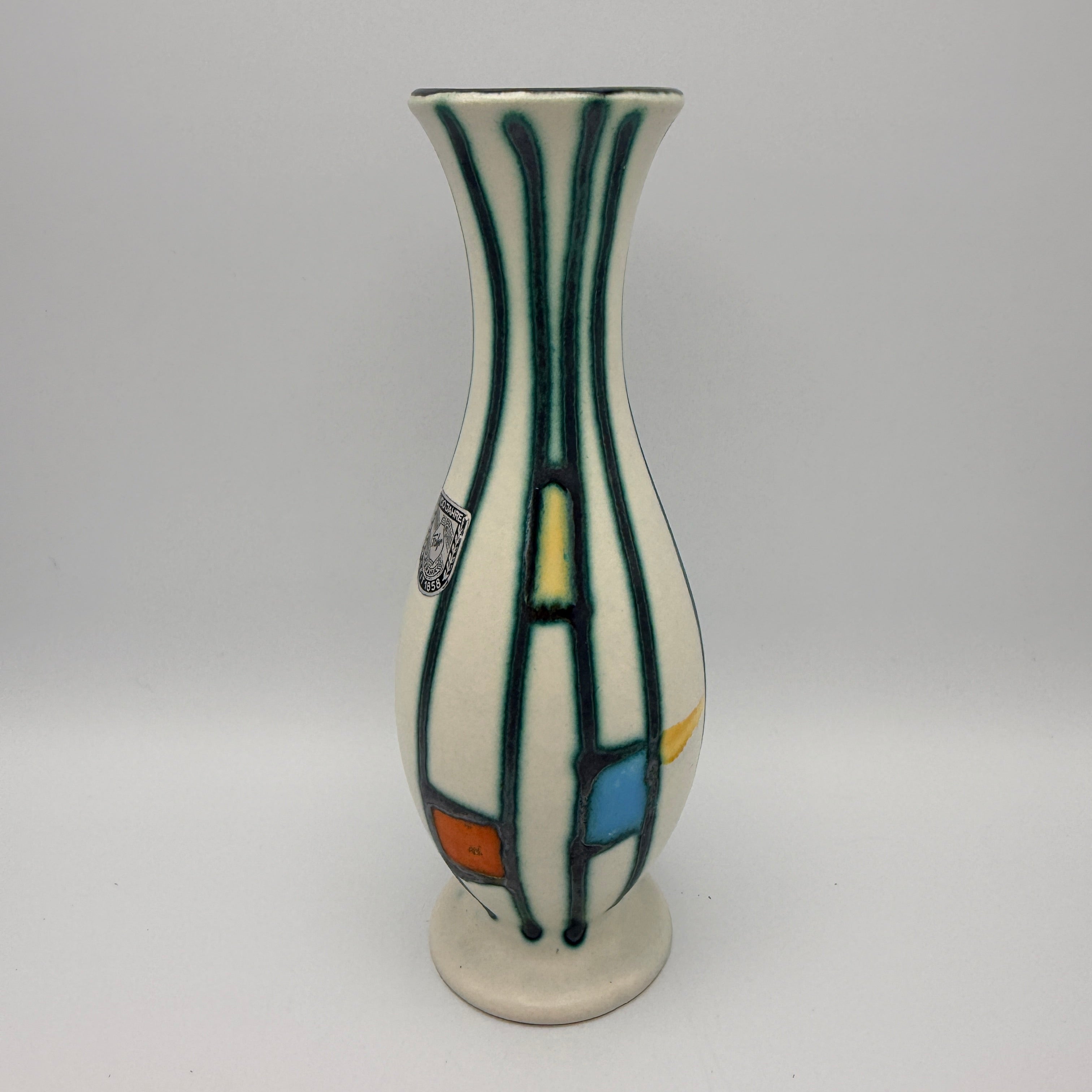 Fohr Keramik Vase - 100 Jahre  - 1958 WGP Mid Century Fohr Keramik