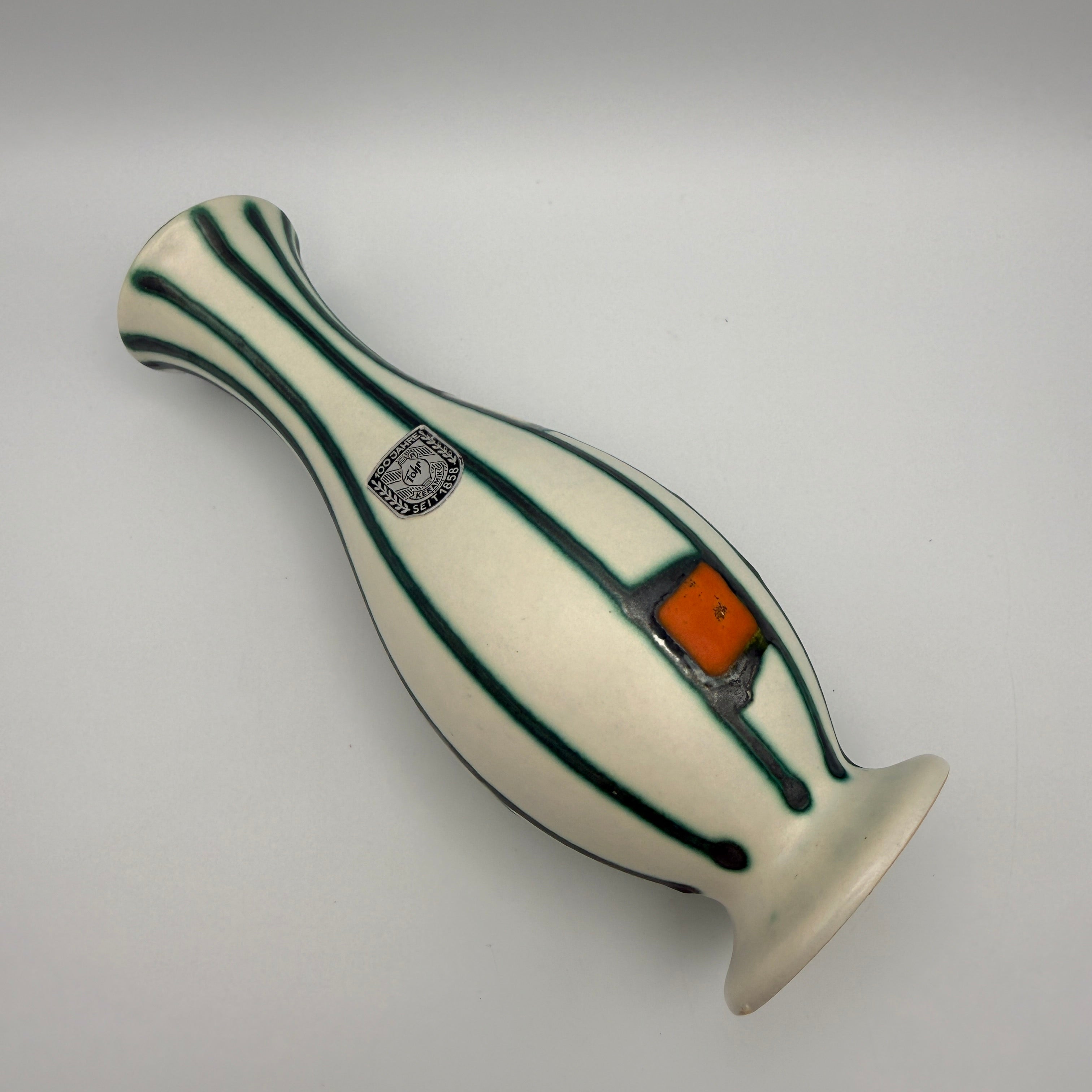 Fohr Keramik Vase - 100 Jahre  - 1958 WGP Mid Century Fohr Keramik