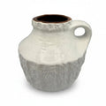 Carstens Tönnieshof Vase I 223-15 I Fat Lava Relief Weiß Carstens Tönnieshof