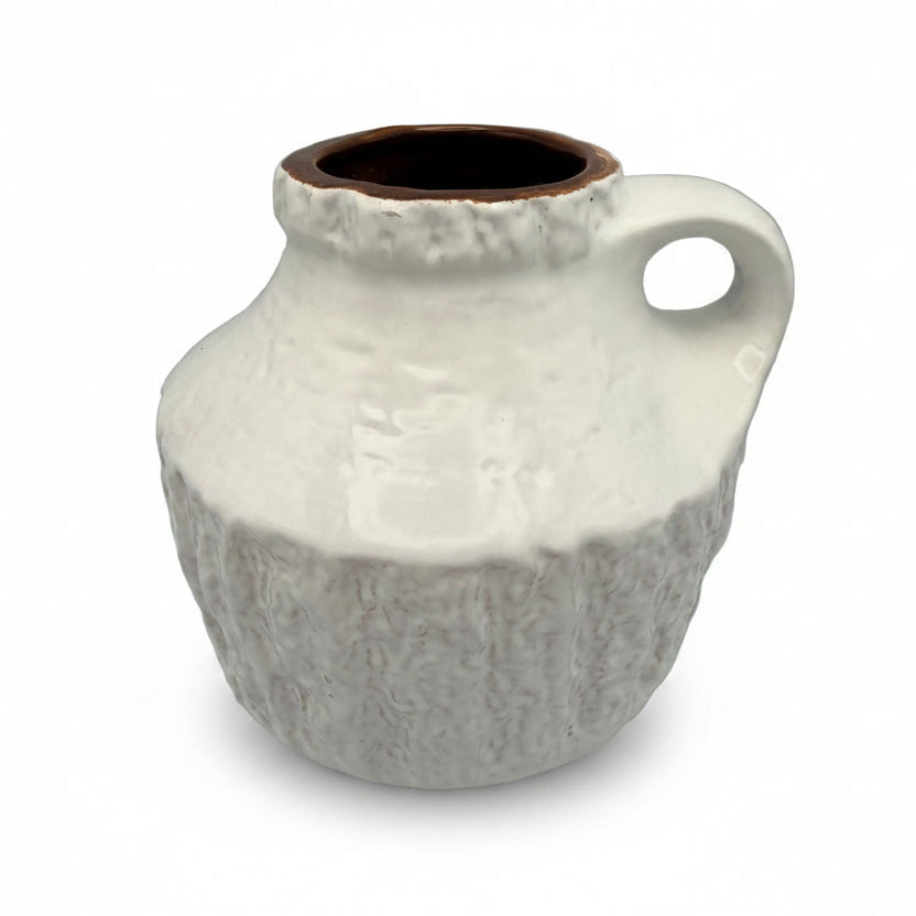 Carstens Tönnieshof Vase I 223-15 I Fat Lava Relief Weiß Carstens Tönnieshof