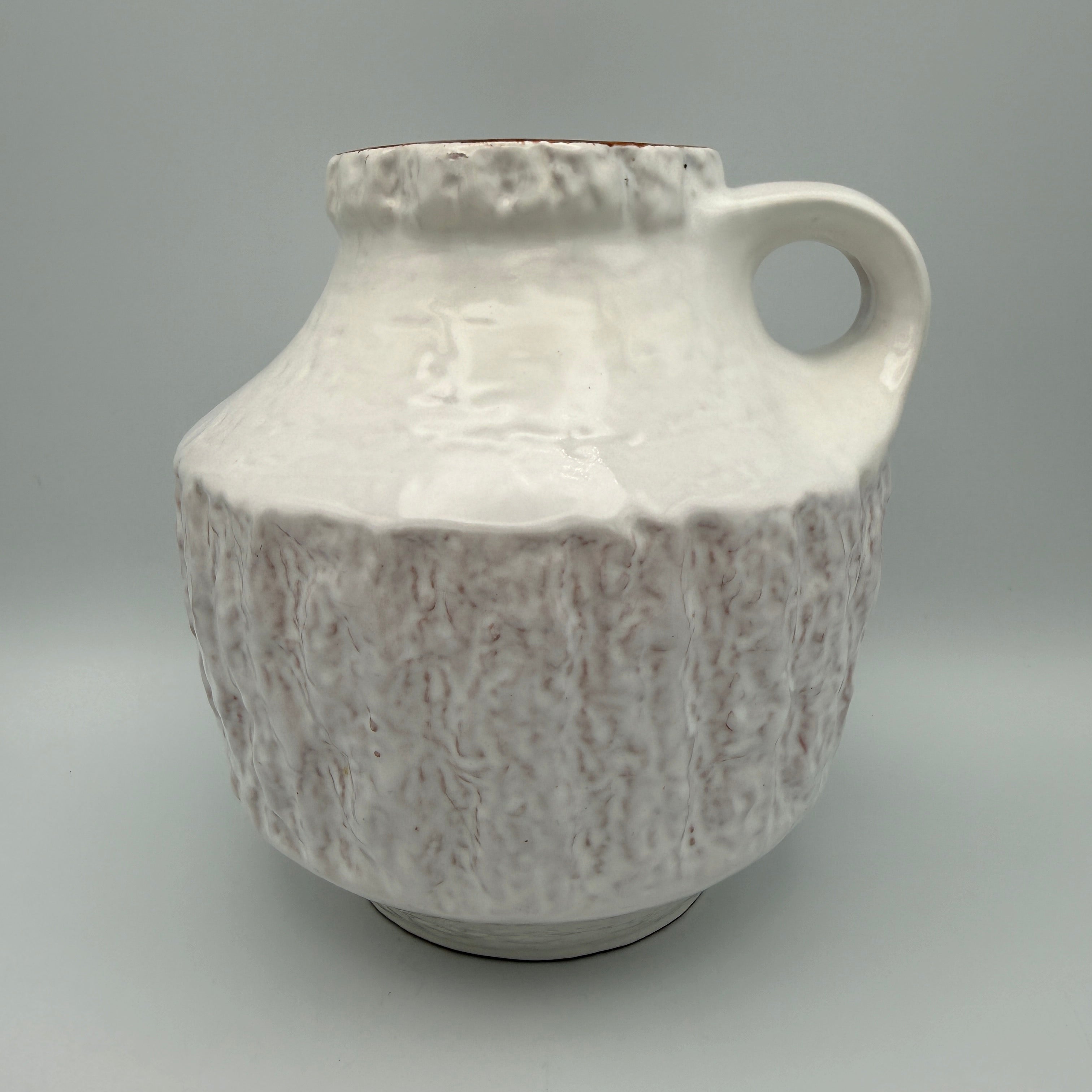 Carstens Tönnieshof Vase I 223-15 I Fat Lava Relief Weiß Carstens Tönnieshof