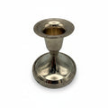 Kleiner Kerzenständer versilbert Perlrand 6,4 cm Showroom Ansbach