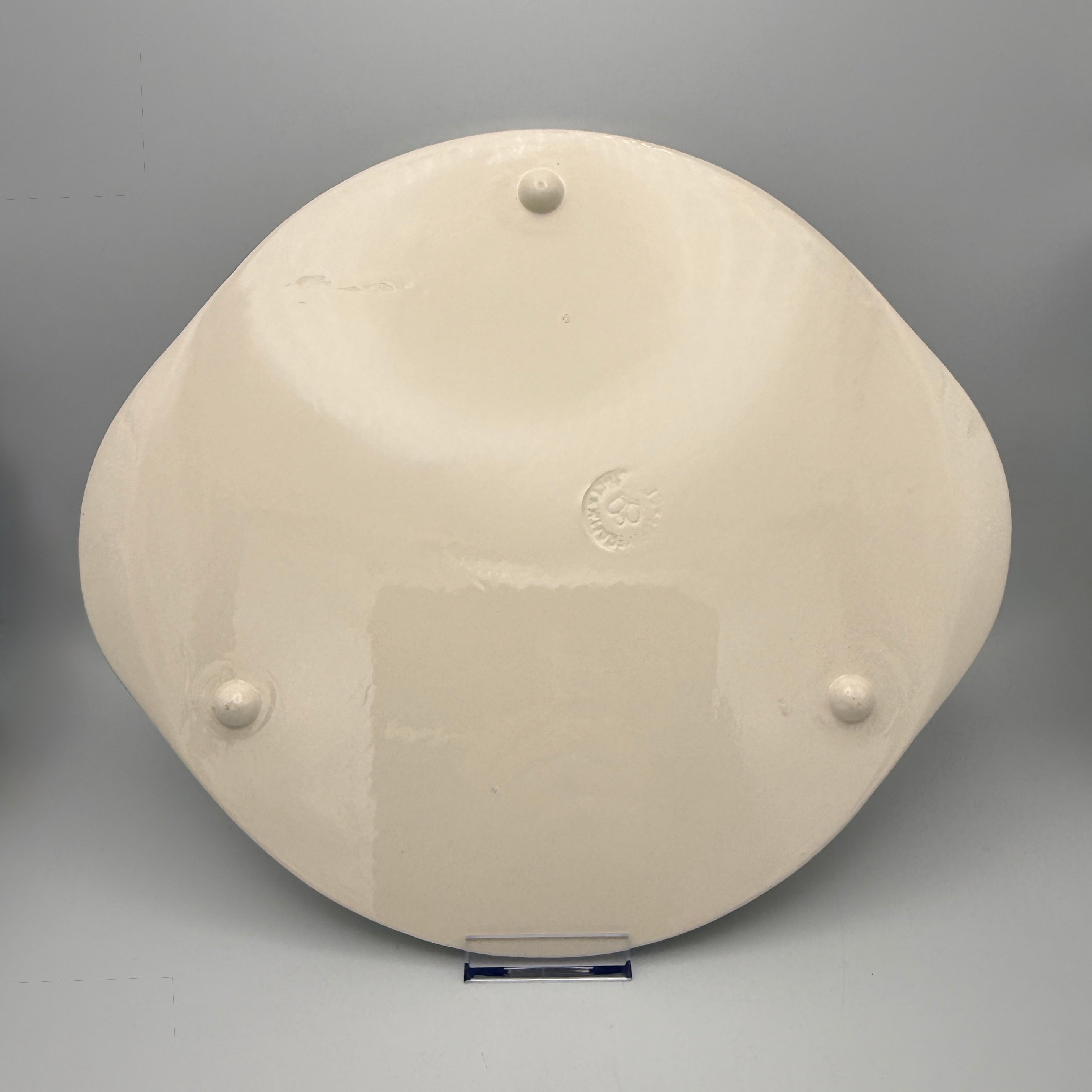 Edelkeramik Grünstadt Tortenplatte 50er Blumen 31 cm Edelkeramik Grünstadt
