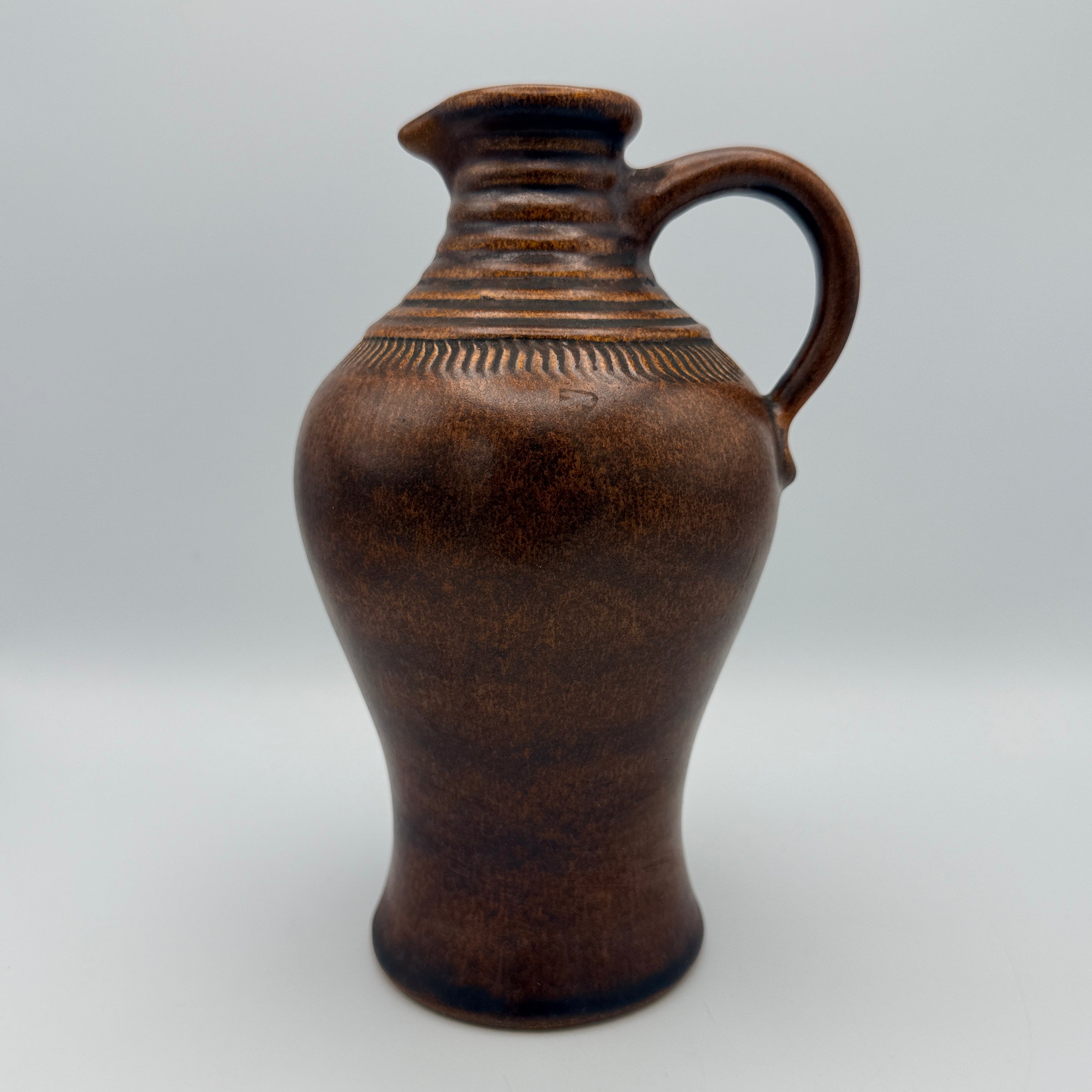 Manfred Buchholz MB Keramik Krugvase 409/20 Braun 21 cm Manfred Buchholz