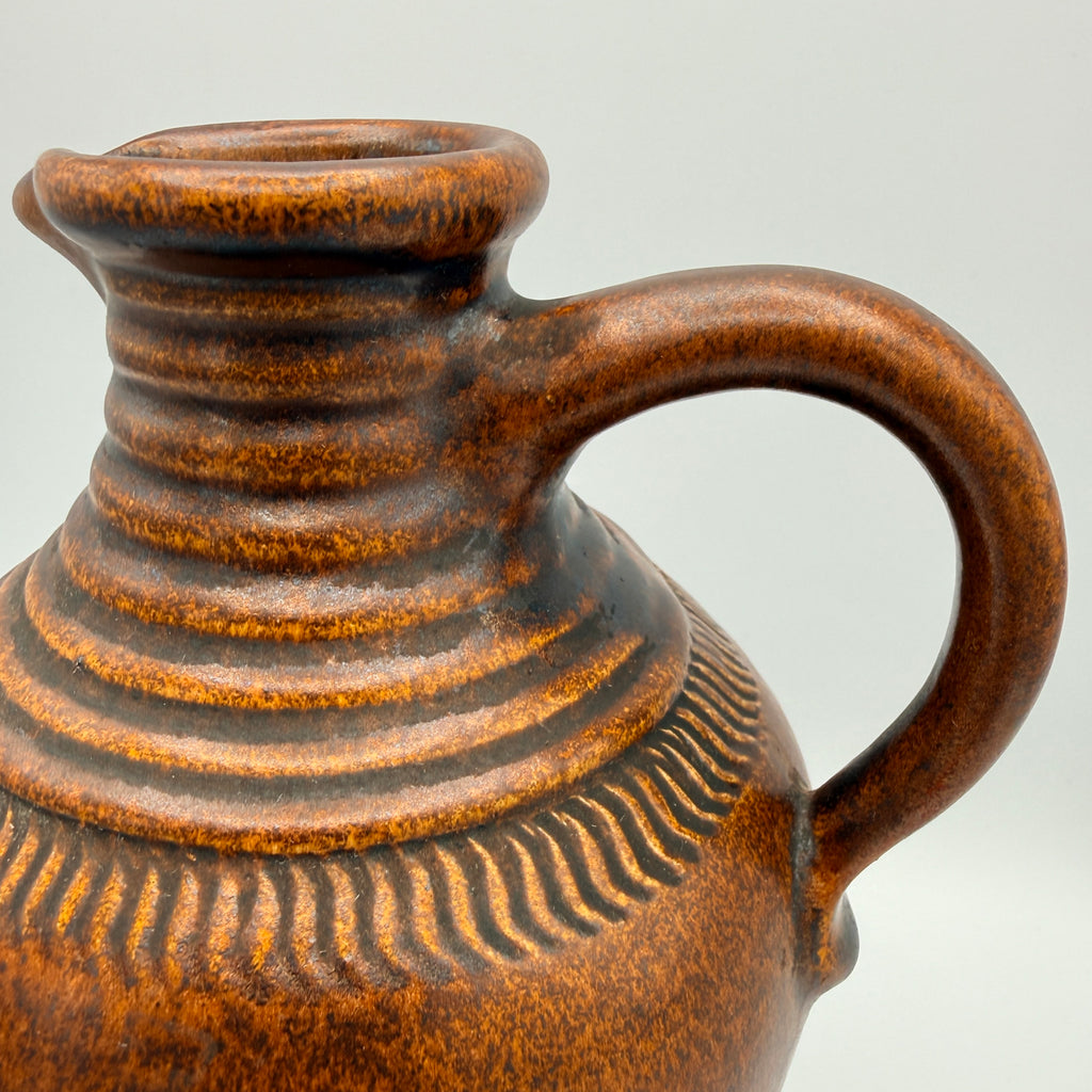 Manfred Buchholz MB Keramik Krugvase 409/20 Braun 21 cm Manfred Buchholz