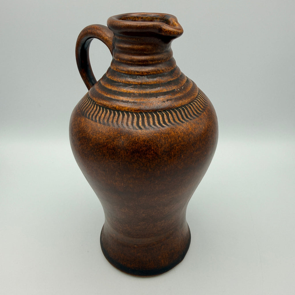 Manfred Buchholz MB Keramik Krugvase 409/20 Braun 21 cm Manfred Buchholz