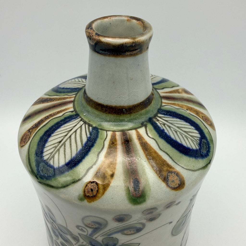 Ken Edwards Tonalá Vase El Palomar Mexiko I Steinzeug Keramik Vogel Motiv Ken Edwards