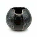 Steuler Zyklon Kugelvase 430/10 I Irisierend Space Age 70er Keramik Vase Streuler Keramik