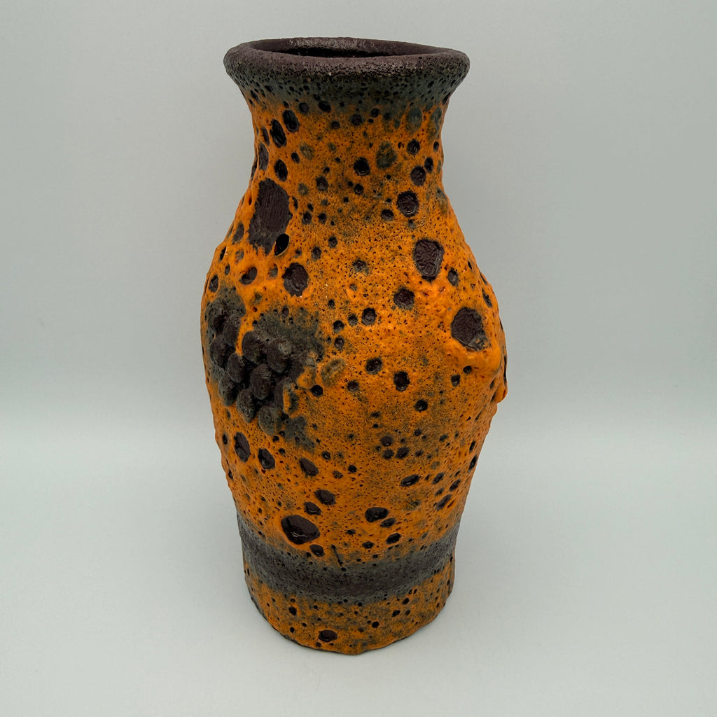 Carstens Tönnieshof Robot Vase 560/20 Heinz Siery I Fat Lava Orange 60er Carstens Tönnieshof
