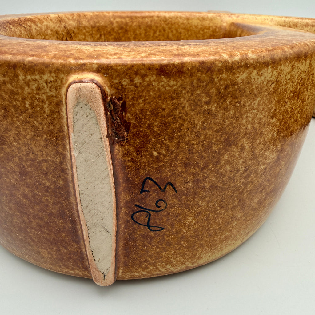 Bertoncello Bogenvase 863 Roberto Rigon I Italien 70er Kunstkeramik Bertoncello Ceramiche d’Arte
