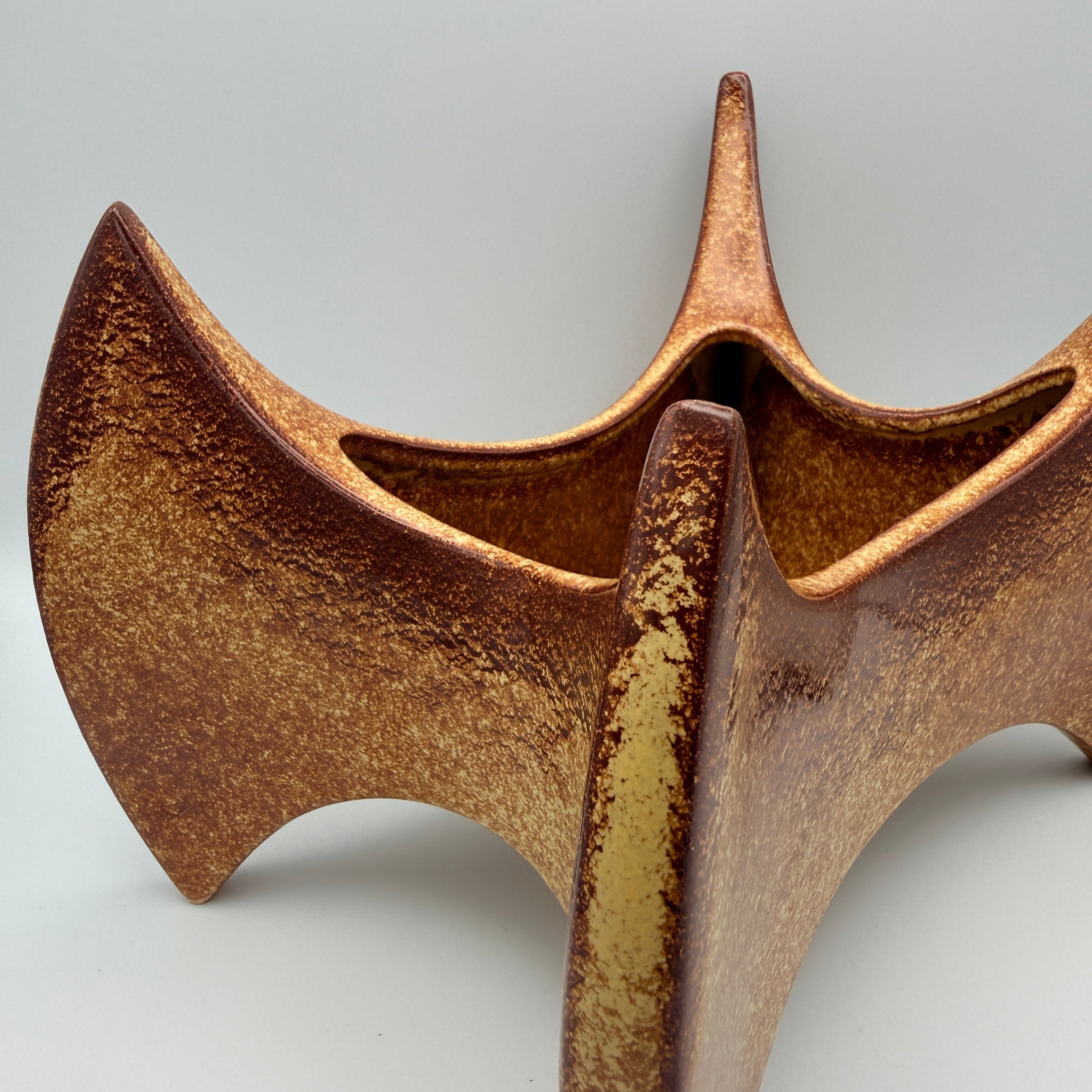 Bertoncello Ankervase 964 Roberto Rigon I Italien 70er Kunstkeramik Bertoncello Ceramiche d’Arte