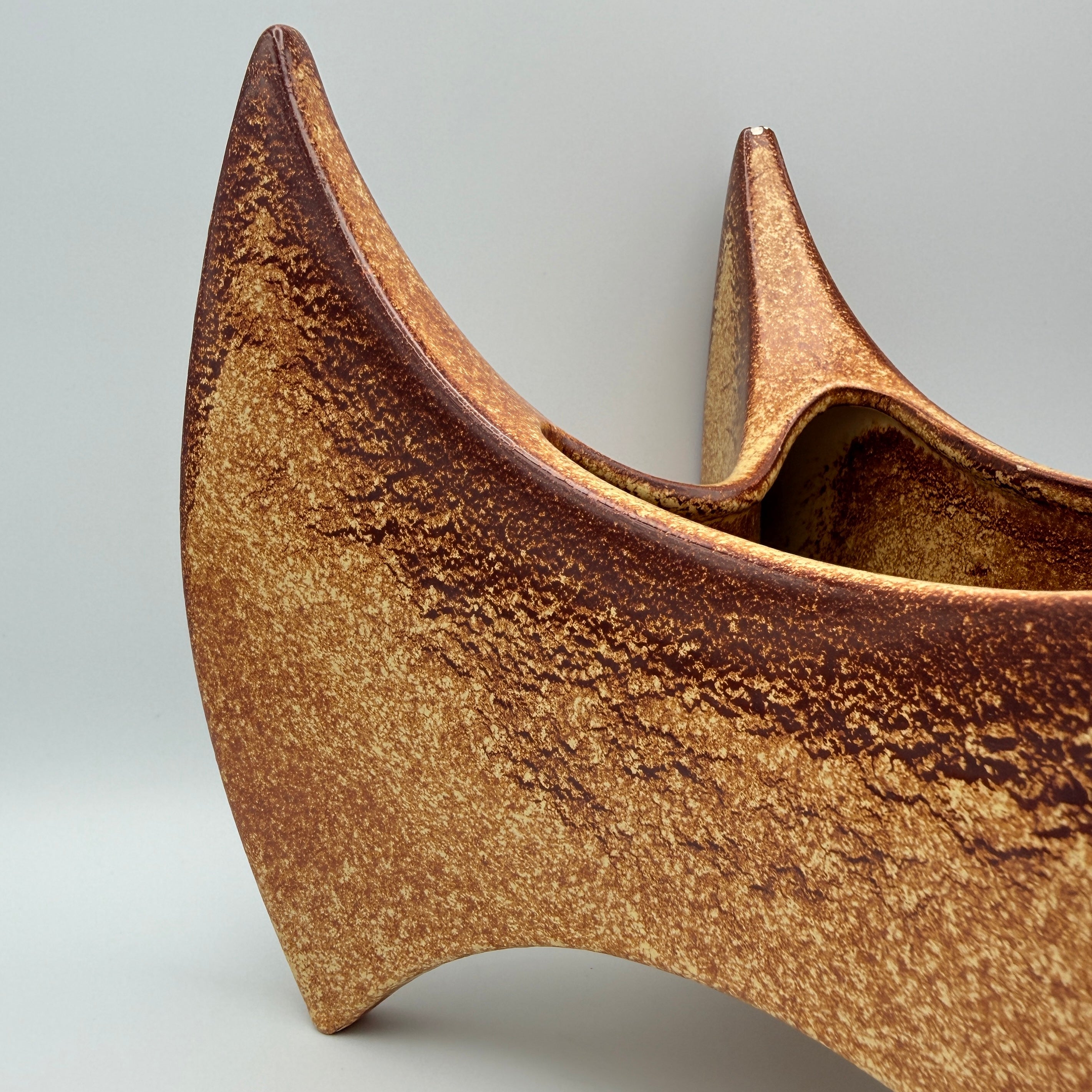 Bertoncello Ankervase 964 Roberto Rigon I Italien 70er Kunstkeramik Bertoncello Ceramiche d’Arte