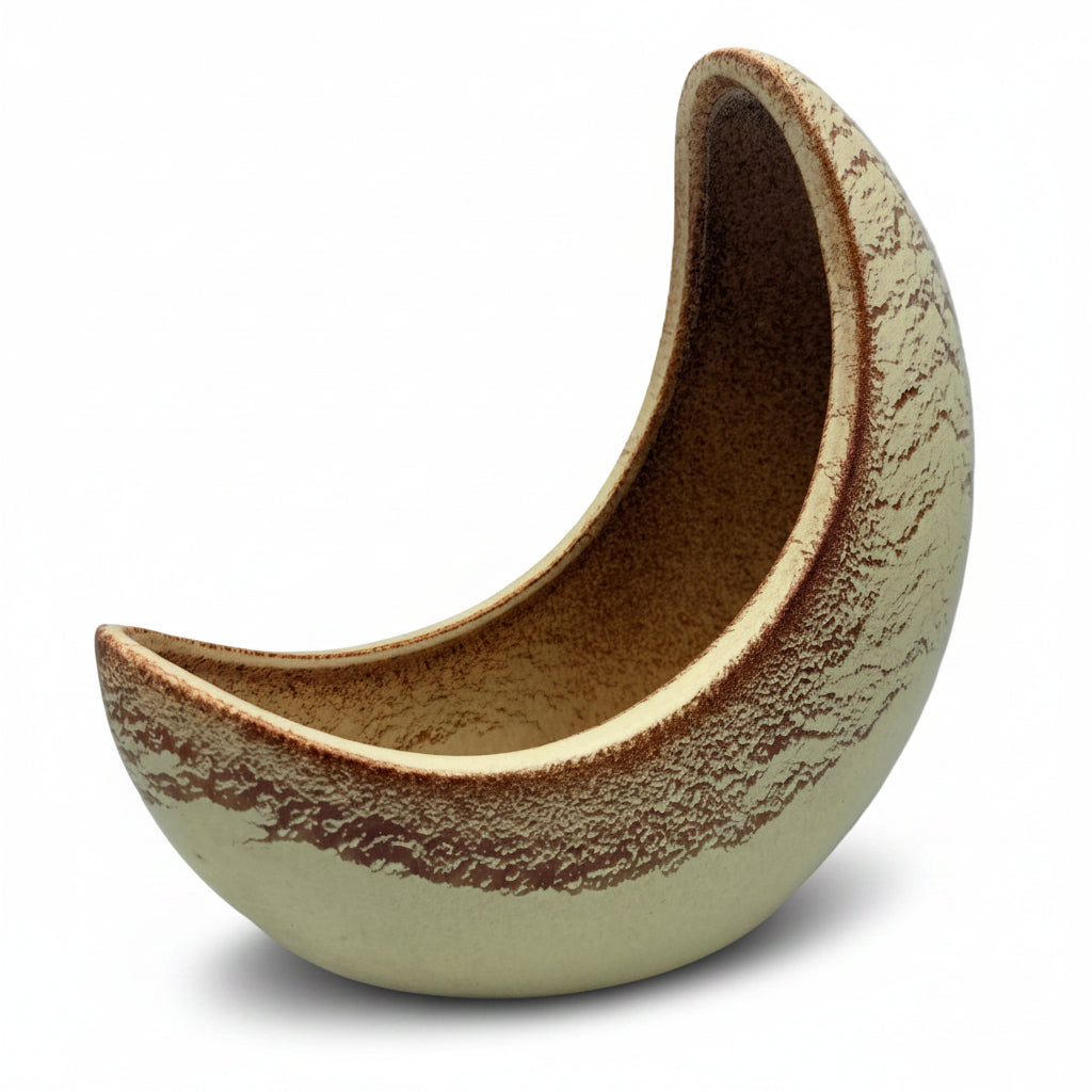 Bertoncello Mond Jardiniere 972 Roberto Rigon I Italien 70er Keramik Schale Bertoncello Ceramiche d’Arte