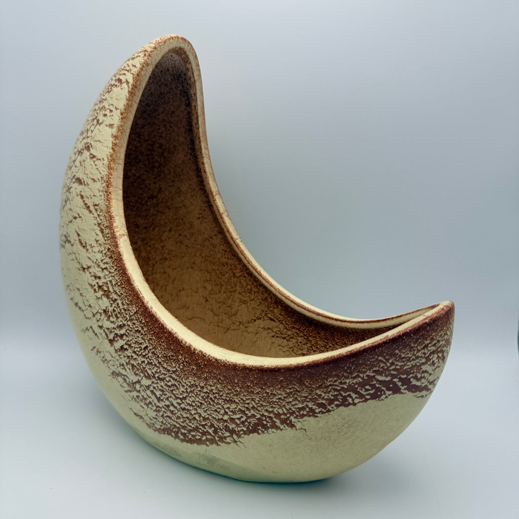 Bertoncello Mond Jardiniere 972 Roberto Rigon I Italien 70er Keramik Schale Bertoncello Ceramiche d’Arte