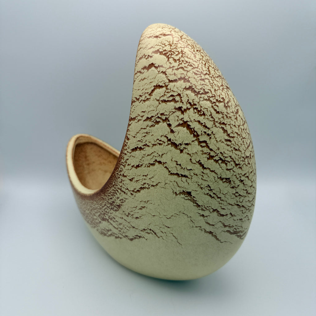 Bertoncello Mond Jardiniere 972 Roberto Rigon I Italien 70er Keramik Schale Bertoncello Ceramiche d’Arte