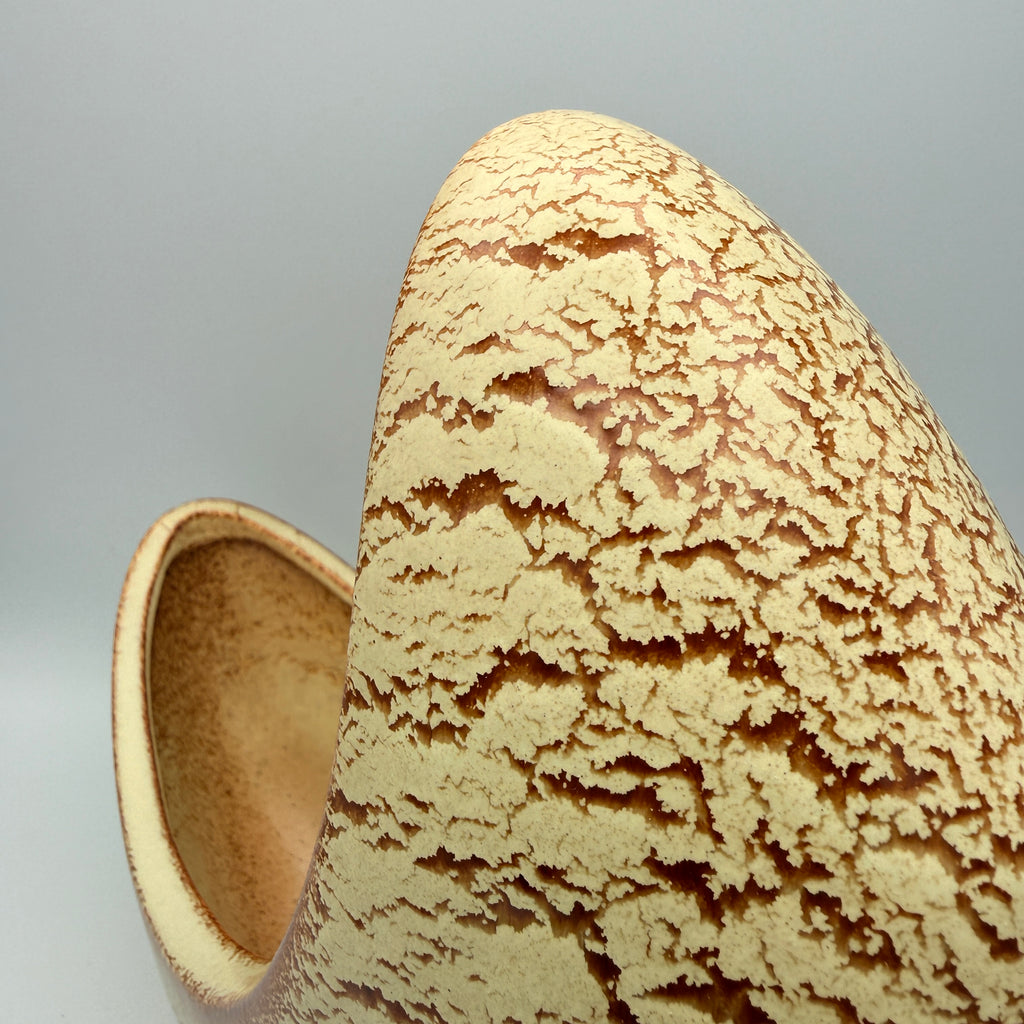 Bertoncello Mond Jardiniere 972 Roberto Rigon I Italien 70er Keramik Schale Bertoncello Ceramiche d’Arte