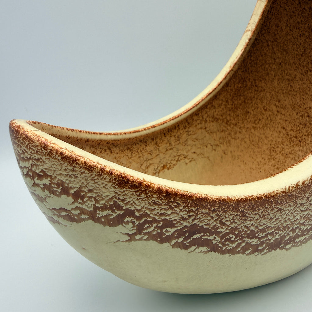 Bertoncello Mond Jardiniere 972 Roberto Rigon I Italien 70er Keramik Schale Bertoncello Ceramiche d’Arte