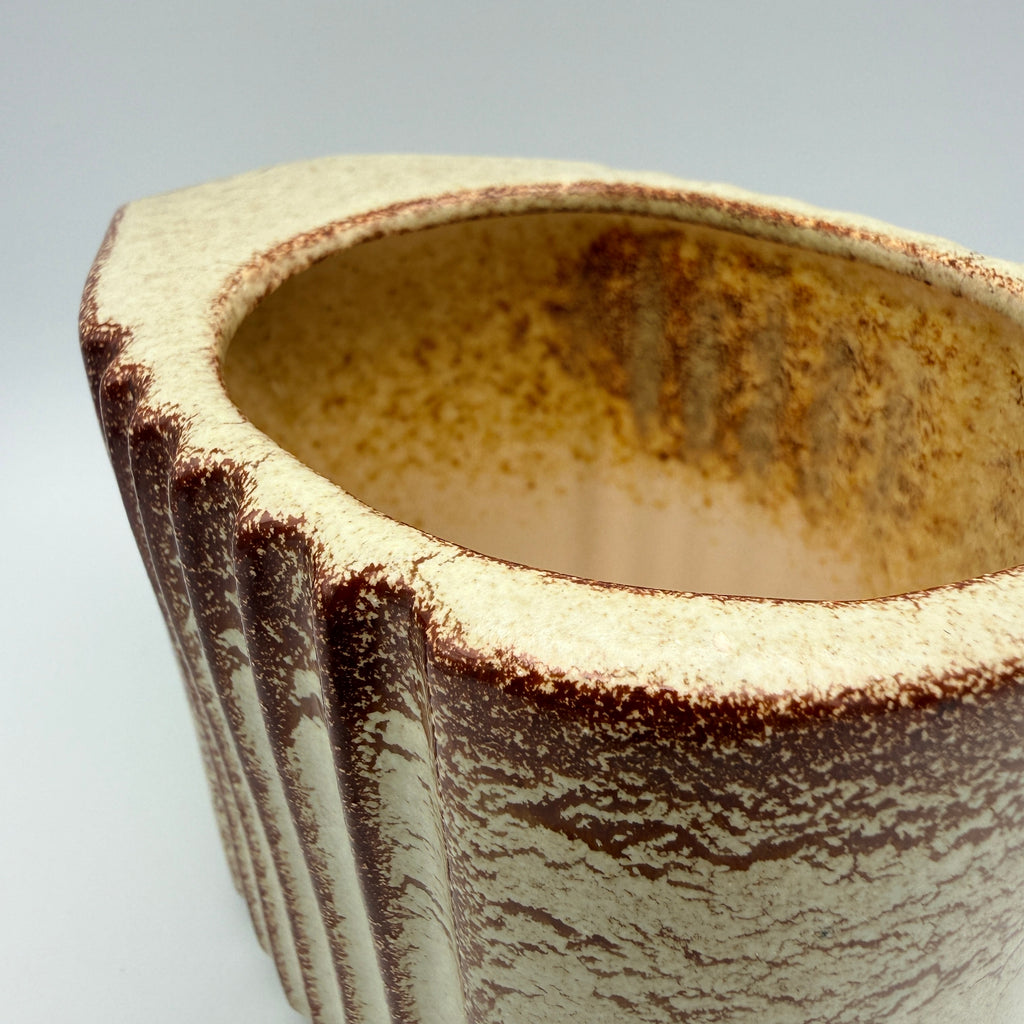 Bertoncello Jardiniere Roberto Rigon I Italien 70er Kunstkeramik Schale Bertoncello Ceramiche d’Arte