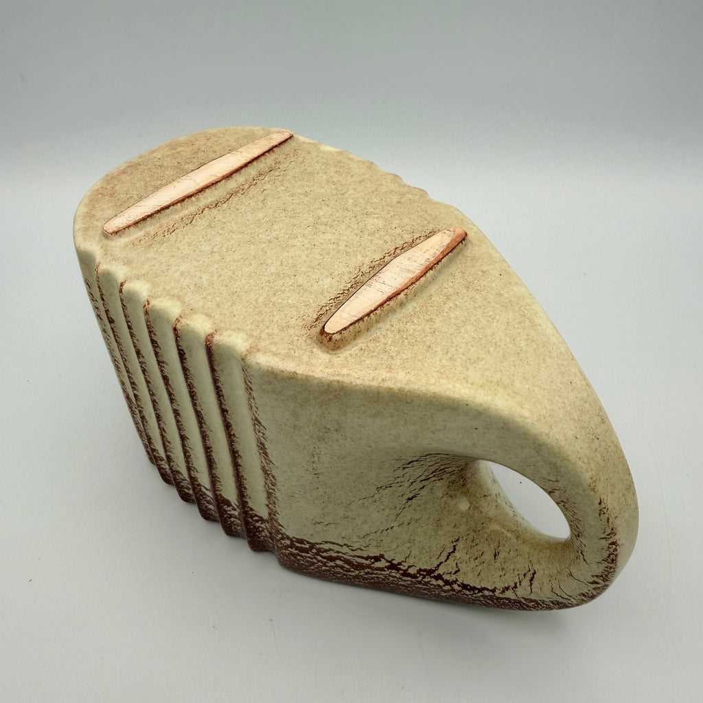 Bertoncello Jardiniere Roberto Rigon I Italien 70er Kunstkeramik Schale Bertoncello Ceramiche d’Arte
