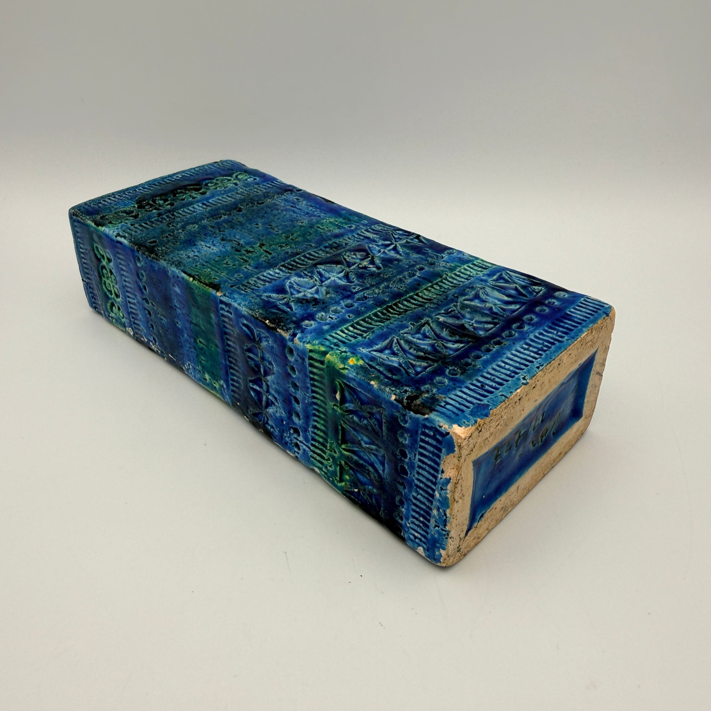 Bitossi Rimini Blue Vase 272/21 Aldo Londi I Italien Vintage Keramik Bitossi