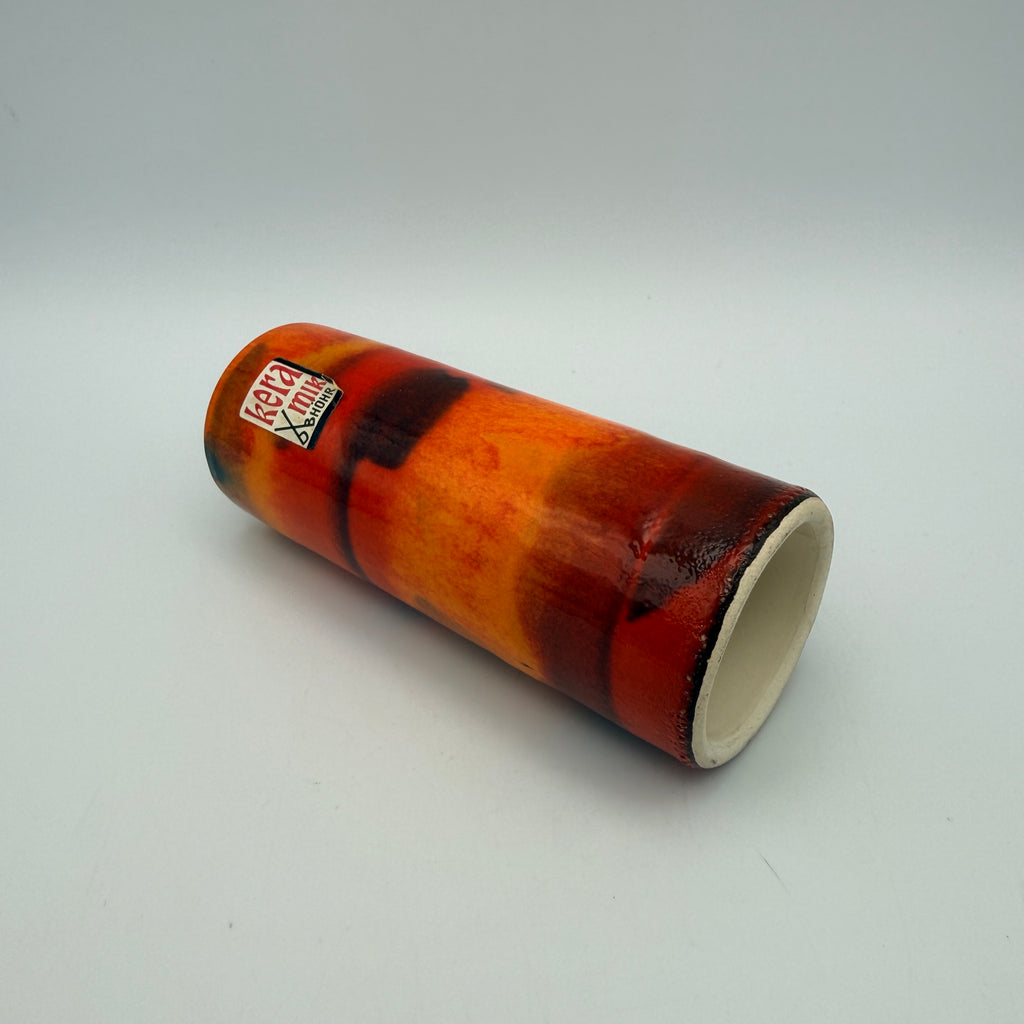 Dümler & Breiden Höhr Kerzenständer Studio I 70er Vintage Rot Orange Dümler & Breiden