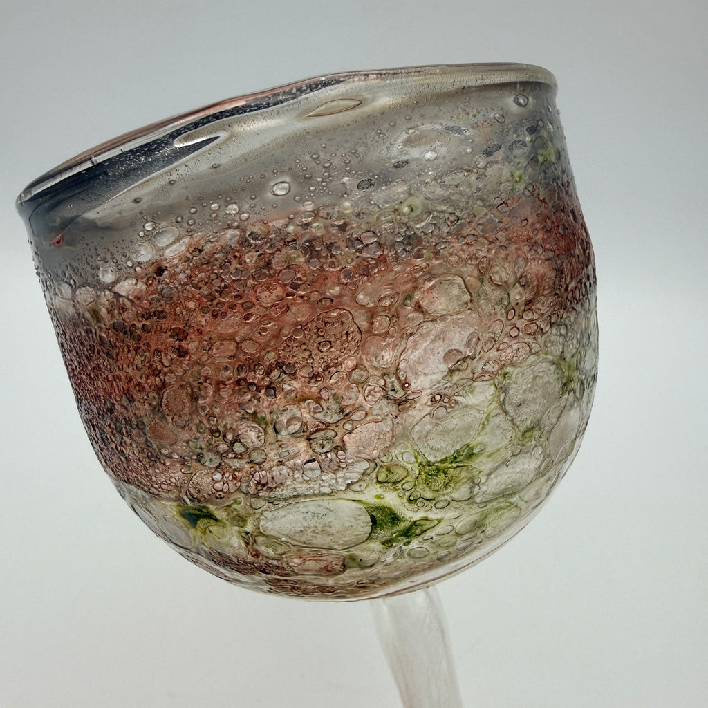Lubomir Hora Studioglas Set 1981 I Kelch Flasche Signiert Vintage Unikat Lubomir Hora