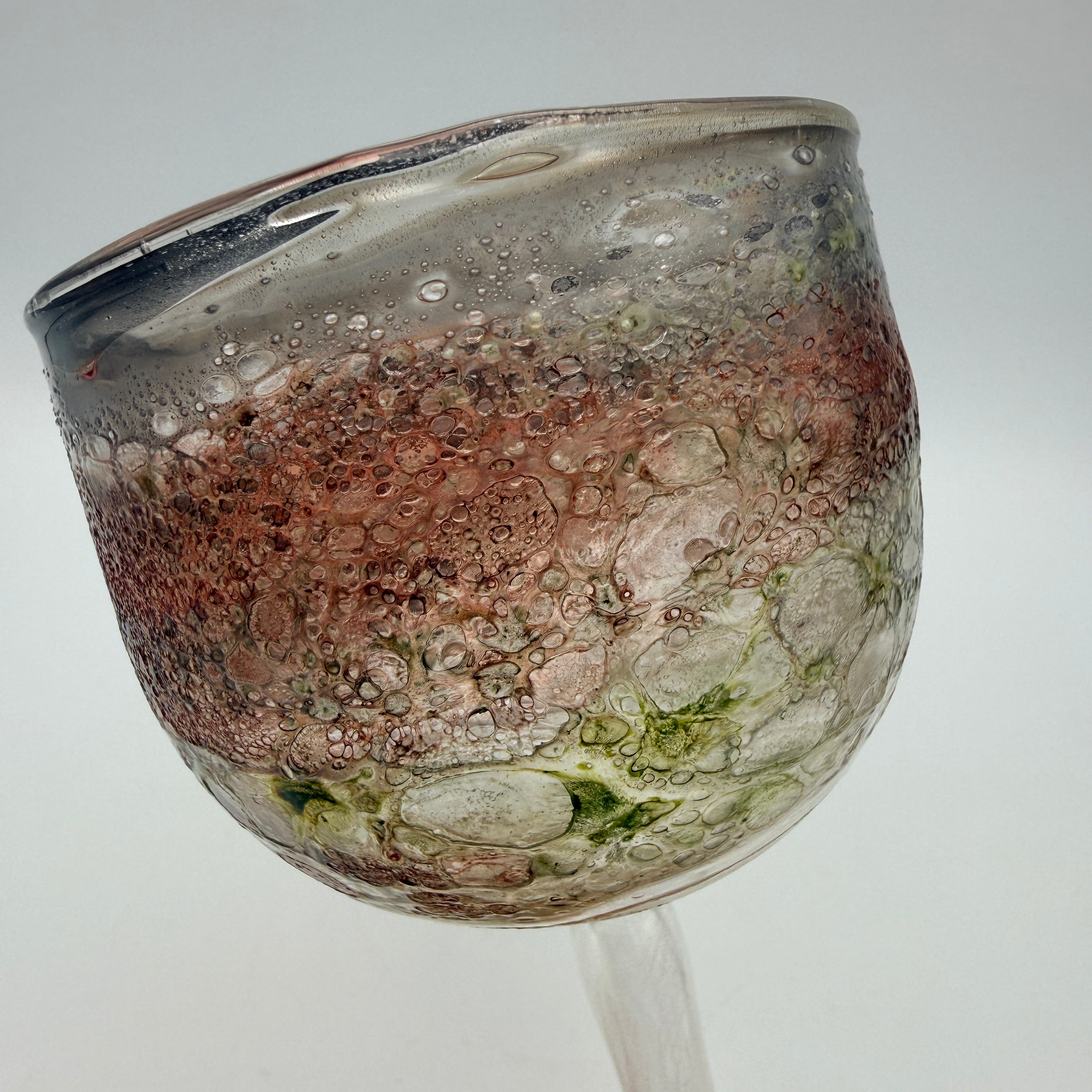 Lubomir Hora Studioglas Set 1981 I Kelch Flasche Signiert Vintage Unikat Lubomir Hora