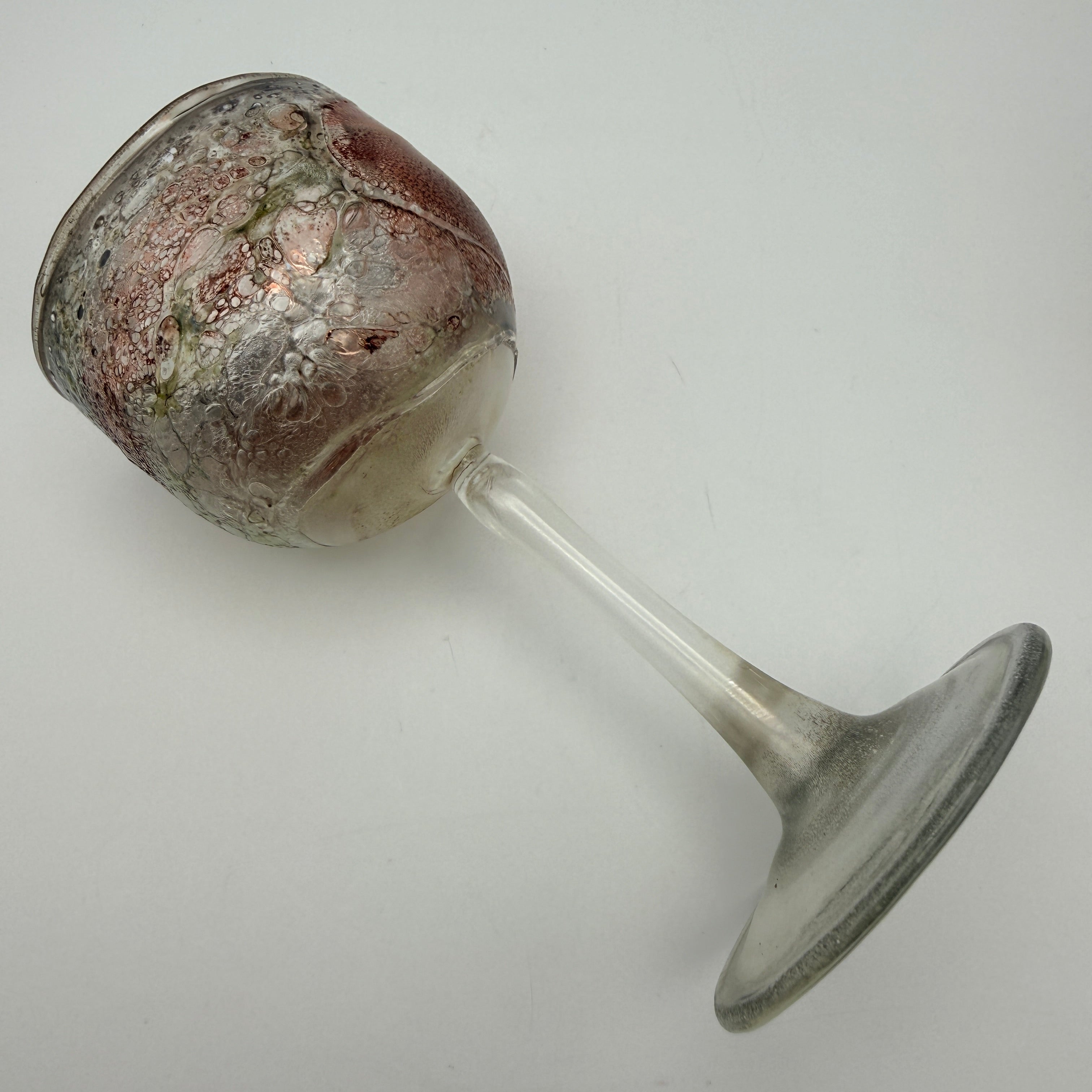 Lubomir Hora Studioglas Set 1981 I Kelch Flasche Signiert Vintage Unikat Lubomir Hora