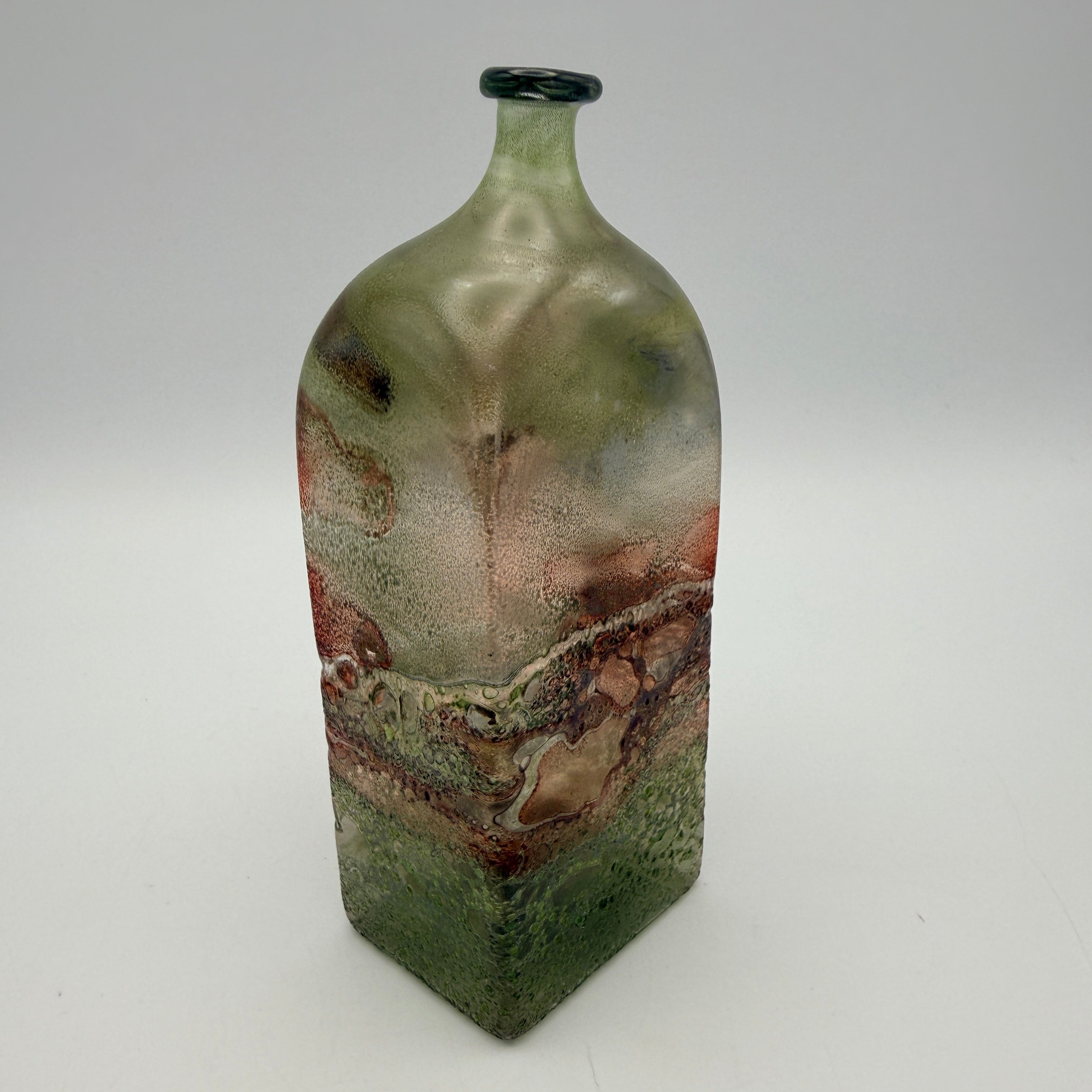 Lubomir Hora Studioglas Set 1981 I Kelch Flasche Signiert Vintage Unikat Lubomir Hora