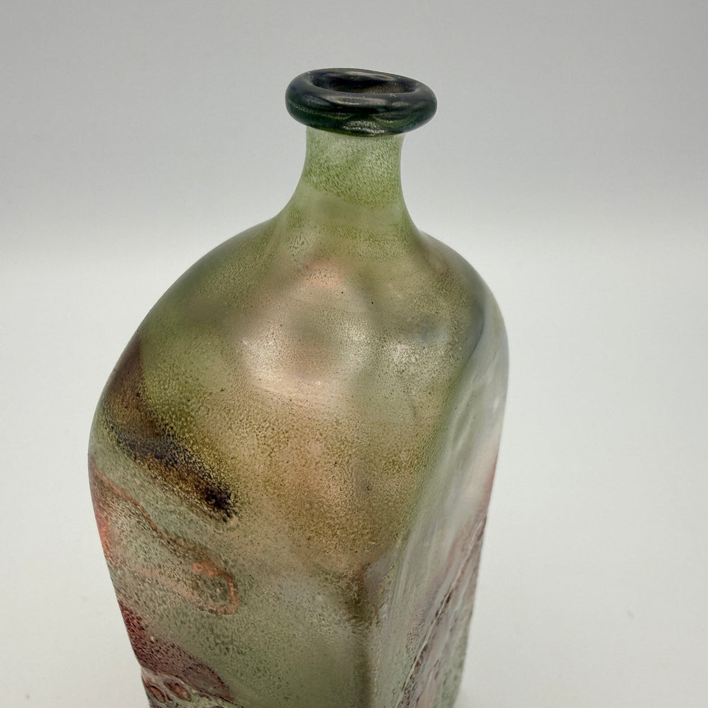 Lubomir Hora Studioglas Set 1981 I Kelch Flasche Signiert Vintage Unikat Lubomir Hora